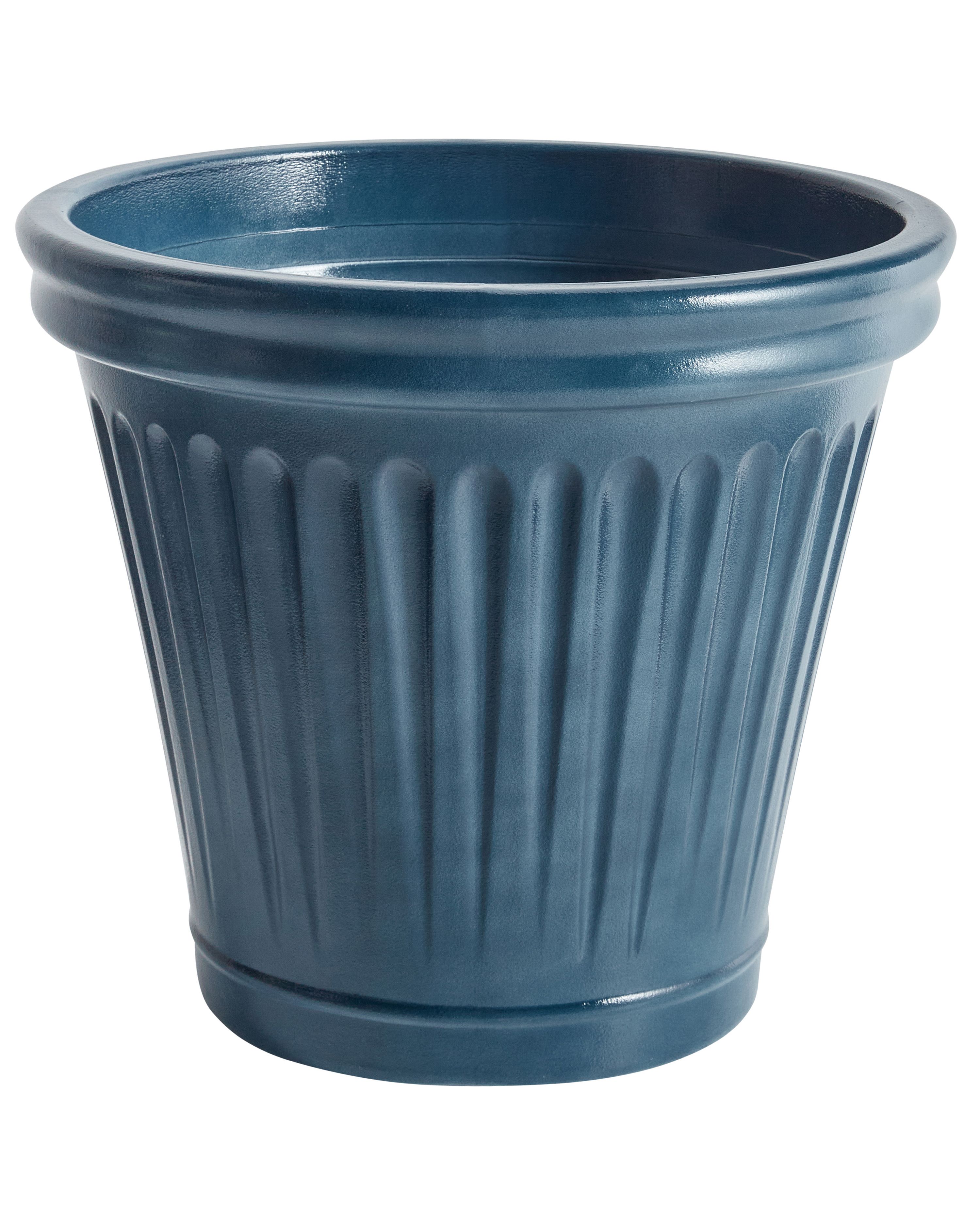 Plant Pot MAIZE 43 cm Blue