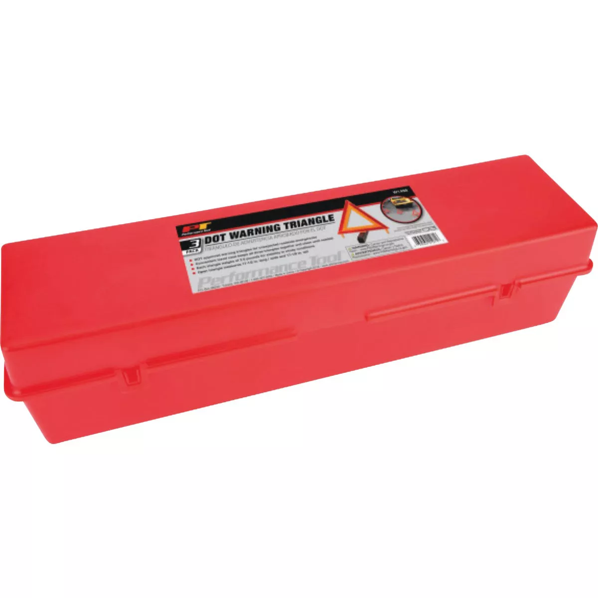 Performance Tool Fluorescent Orange Emergency Warning Triangle (3-Pack)