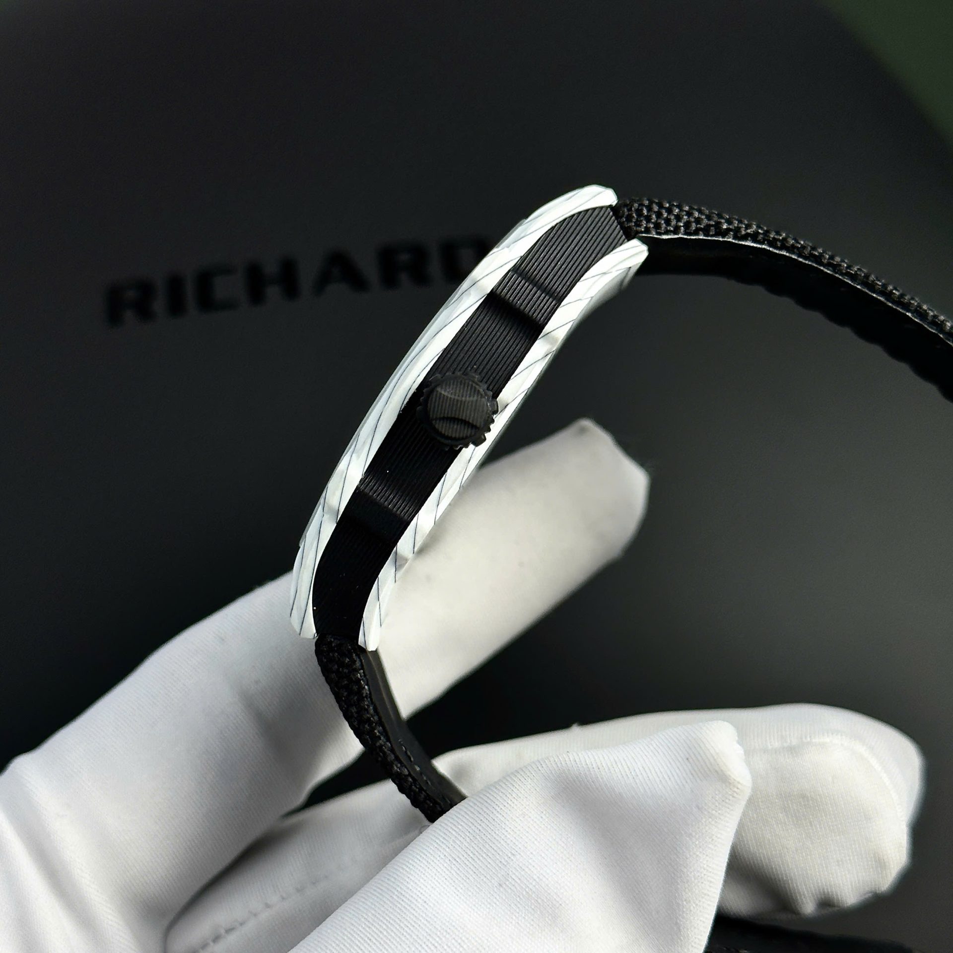Richard Mille RM27-05 Rafael Nadal Replica Watch White Carbon Case 37.25��47.25mm - Top club
