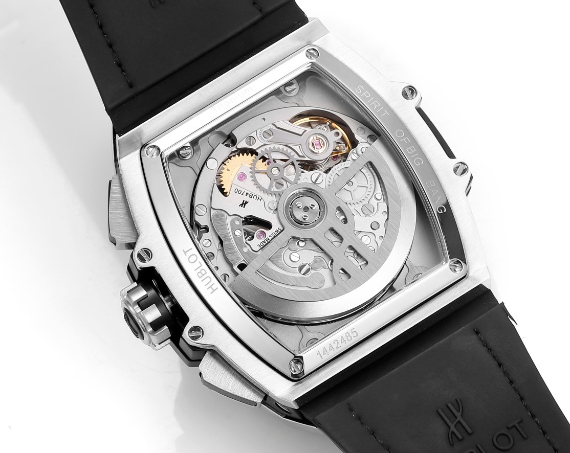 Hublot SPIRIT OF BIG BANG Chronograph, 45 mm Textured rubber strap(1:1 replica) - Top club
