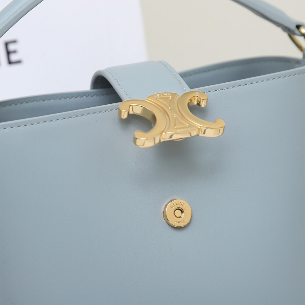 CELINE SMALL BUCKET LOUISE IN SMOOTH CALFSKIN(HIGH-END GRADE)1:1High-quality replica