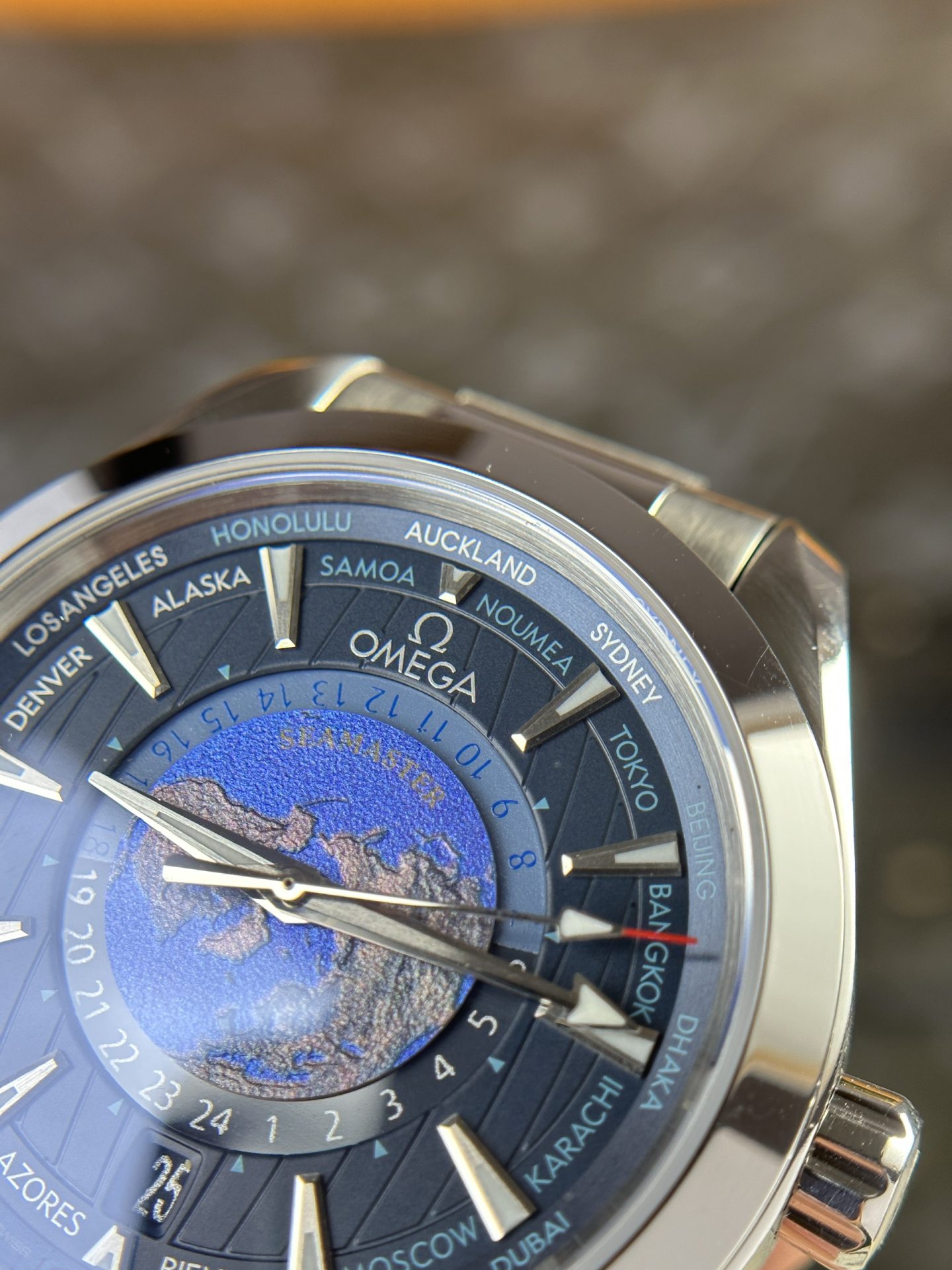 Omega Replica 1:1 Watch Seamaster Aqua Terra Blue Dial VS Factory 43mm - Top club