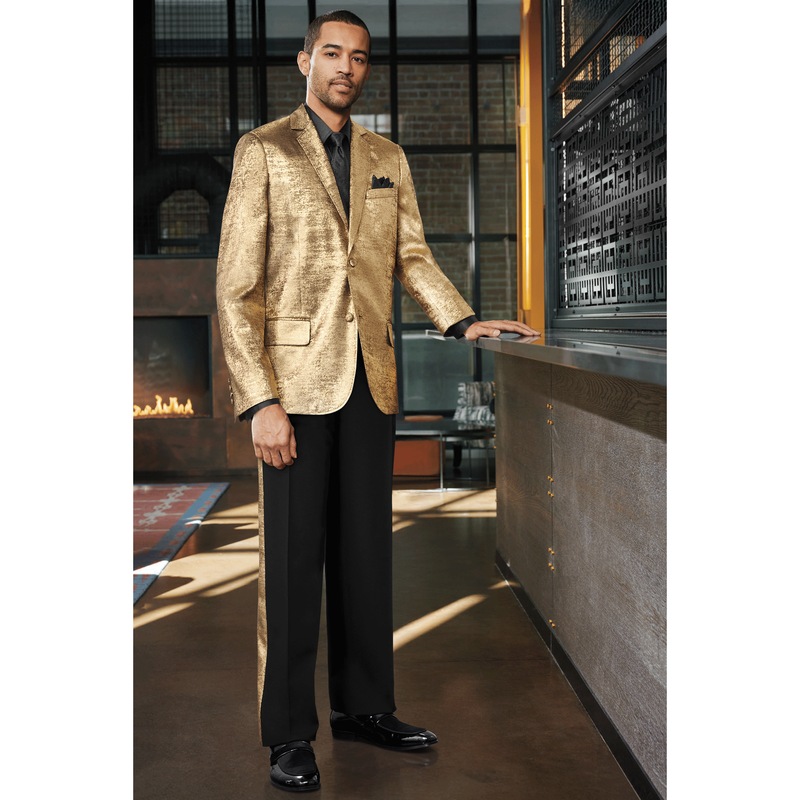 Vance Gold Suit - MIDNIGHT VELVET CATALOG