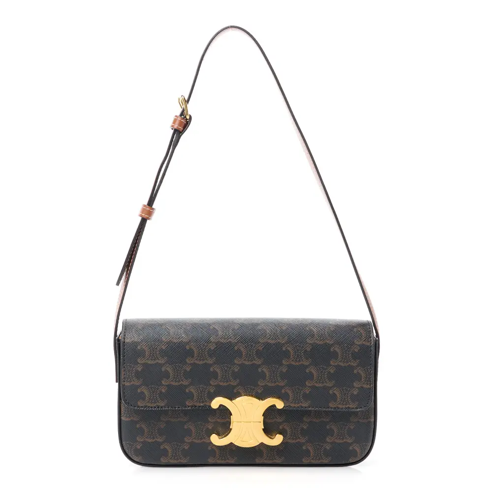 Replica Handbags: Celine Medium Triomphe Shoulder Bag Review1:1High-quality replica