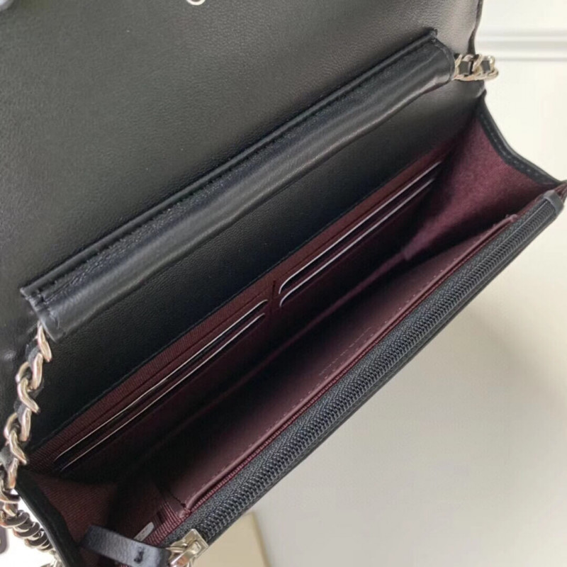 Replica Chanel Classic Lambskin Wallet On Chain Woc Ap02501:1High-quality replica