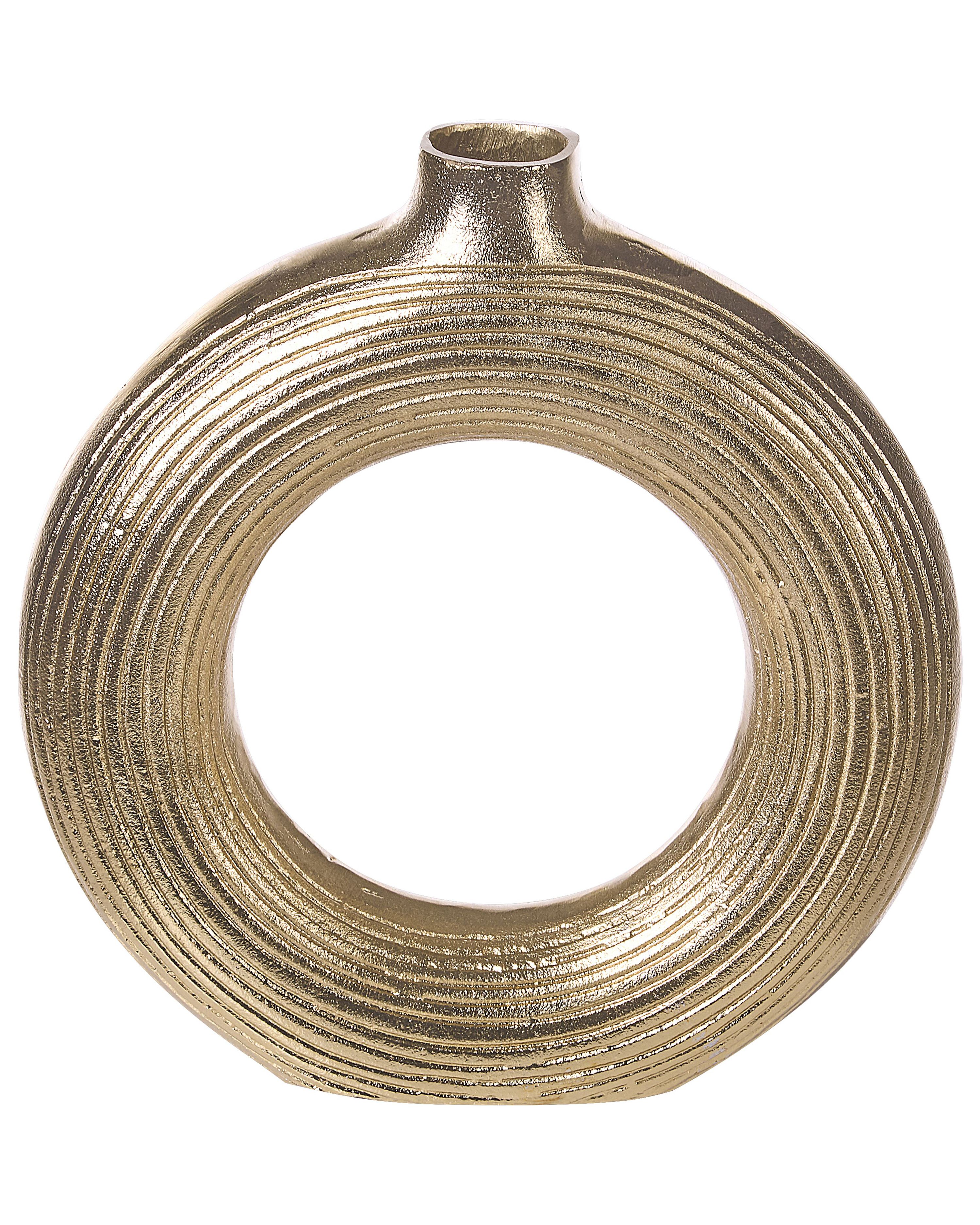 Decorative Vase COMAL Metal 40 cm Gold