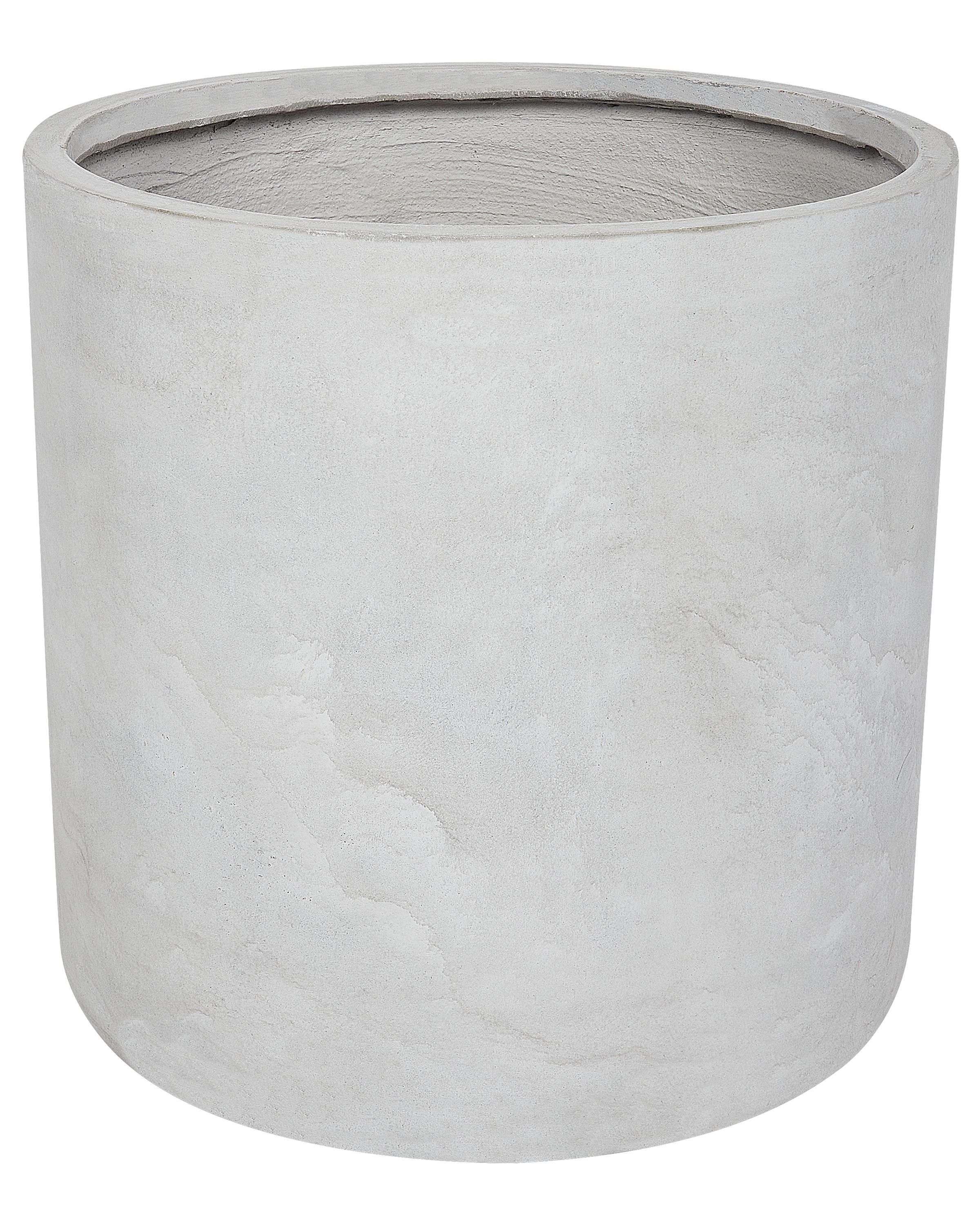 Plant Pot MESSENE 51 cm Light Grey