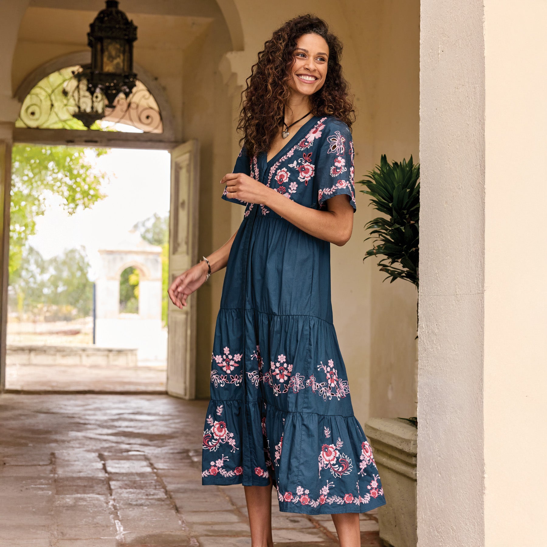 Alegra Poplin Dress, Petite - Sundance Clothing