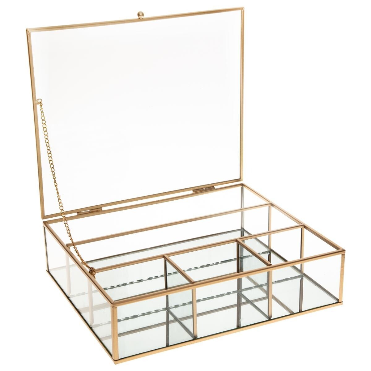 Jewellery box "Mood" Gilt, 27x7.5 cm