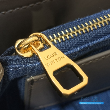 Embellished Denim Mini Handbag with Gold Hardware1:1High-quality replica