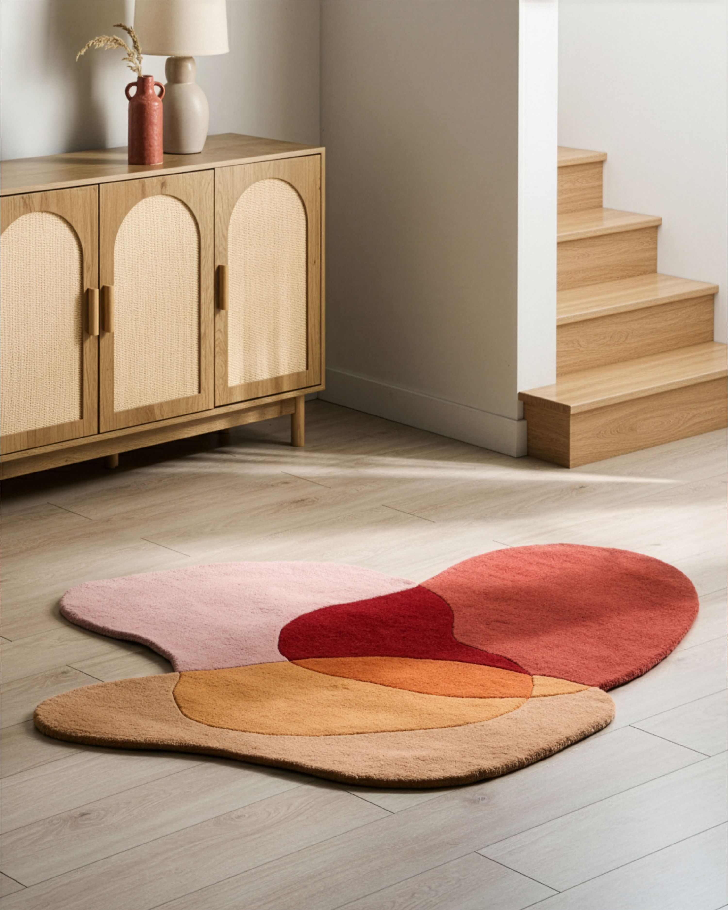 Rug SINJUWI Multicolour ø 140 cm Wool