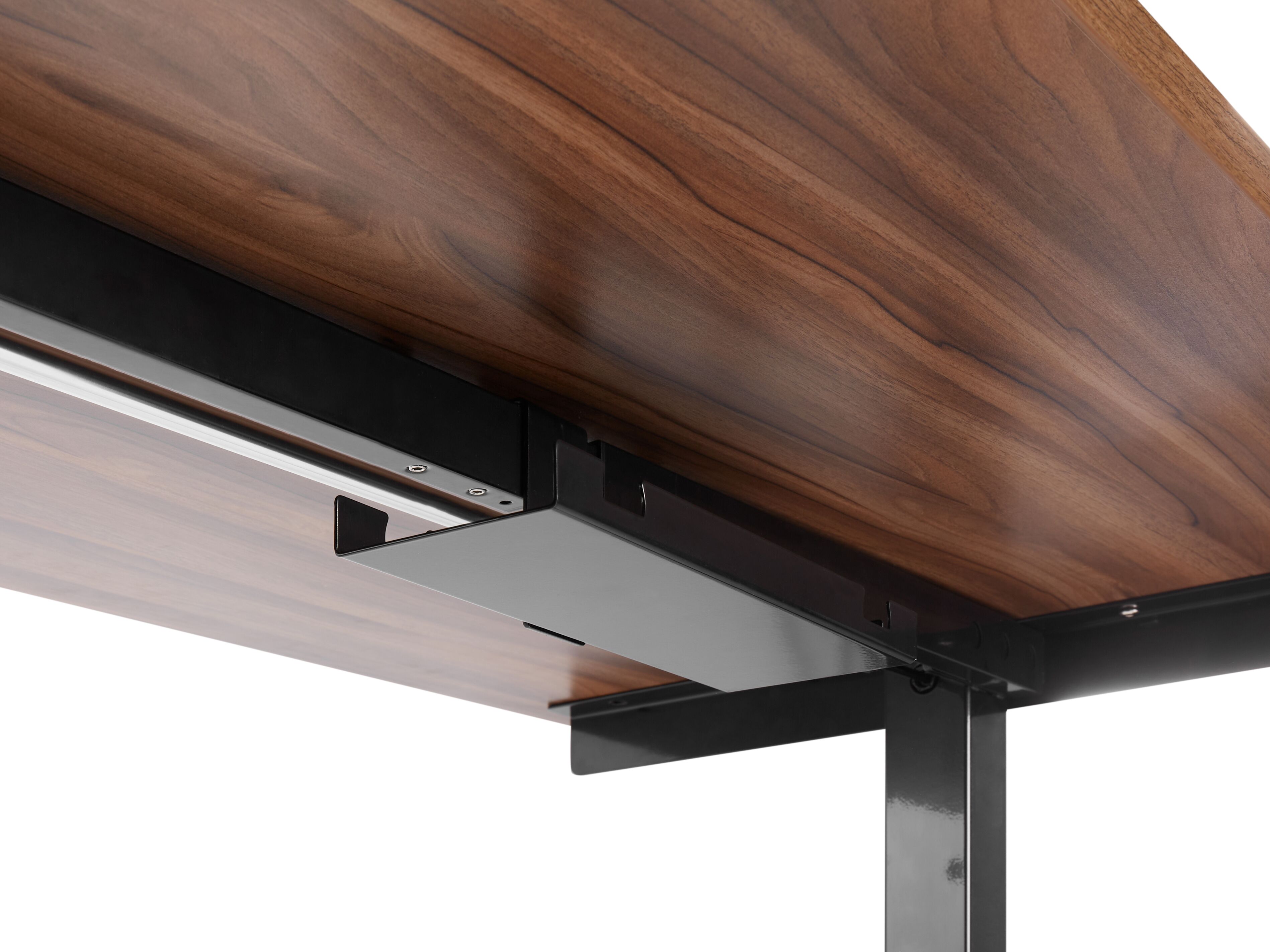 Cable Tray for Manual Adjustable Desk TRACIE Black