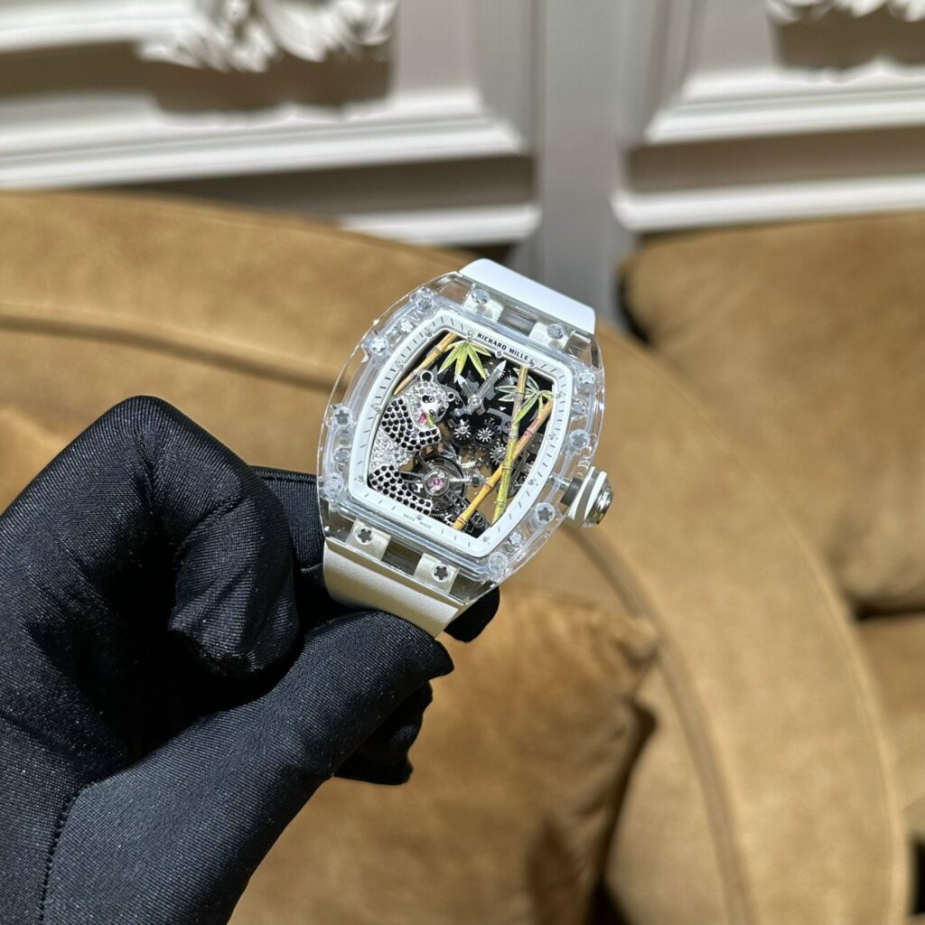 Richard Mille Replica 1:1 Watch RM26-01 Sapphire Tourbillon Transparent Case 43mm - Top club