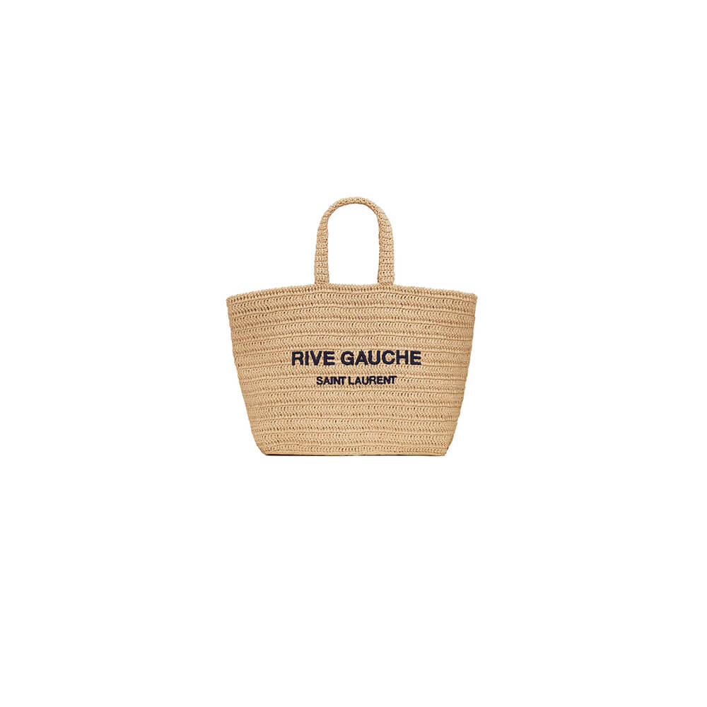 YSL Rive Gauche Tote In Raffia Straw Bag1:1High-quality replica