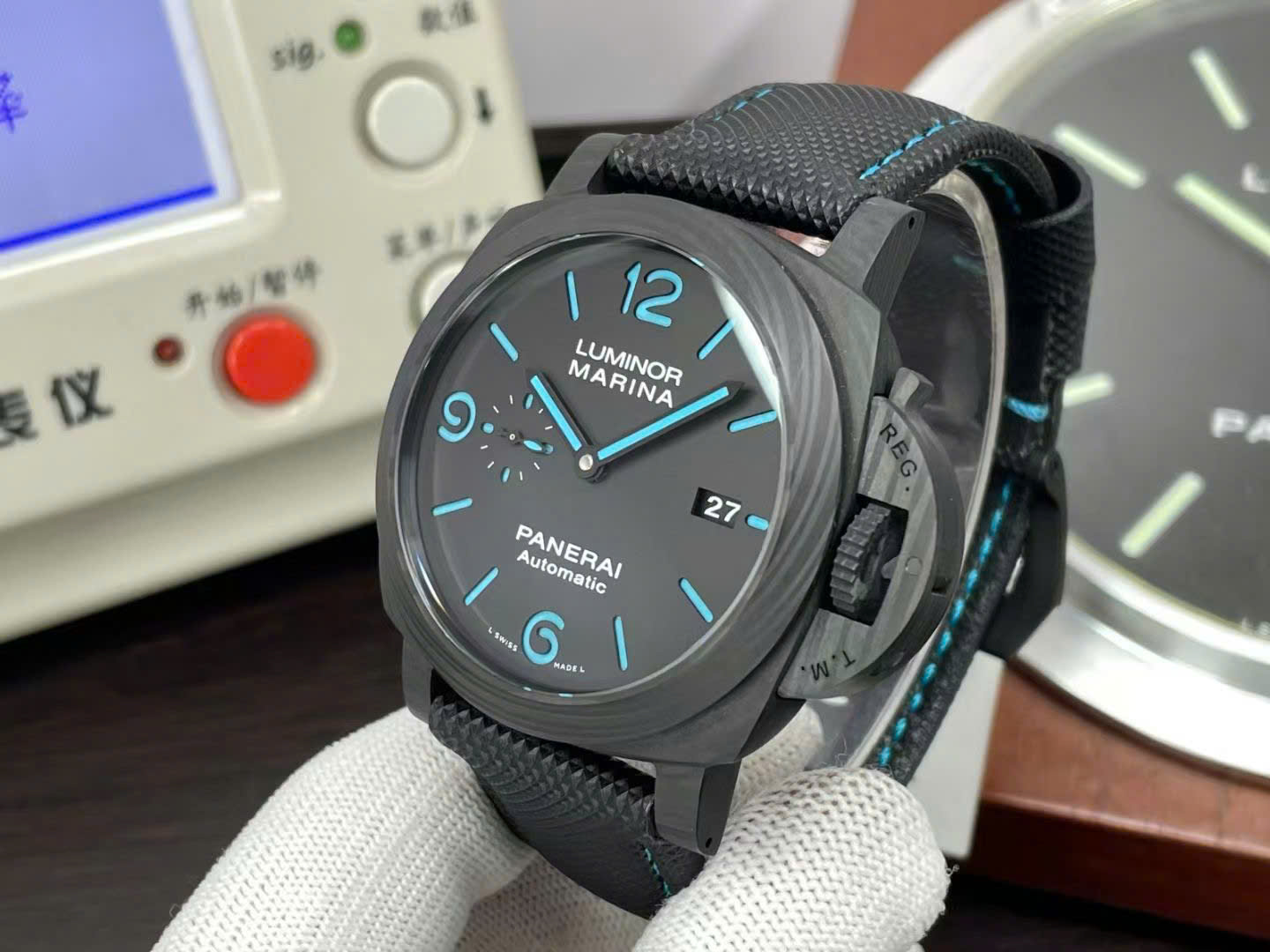 Panerai Good Imitation Watches Luminor Marina Carbotech�?PAM02661 VS Factory Men s 44mm - Top club