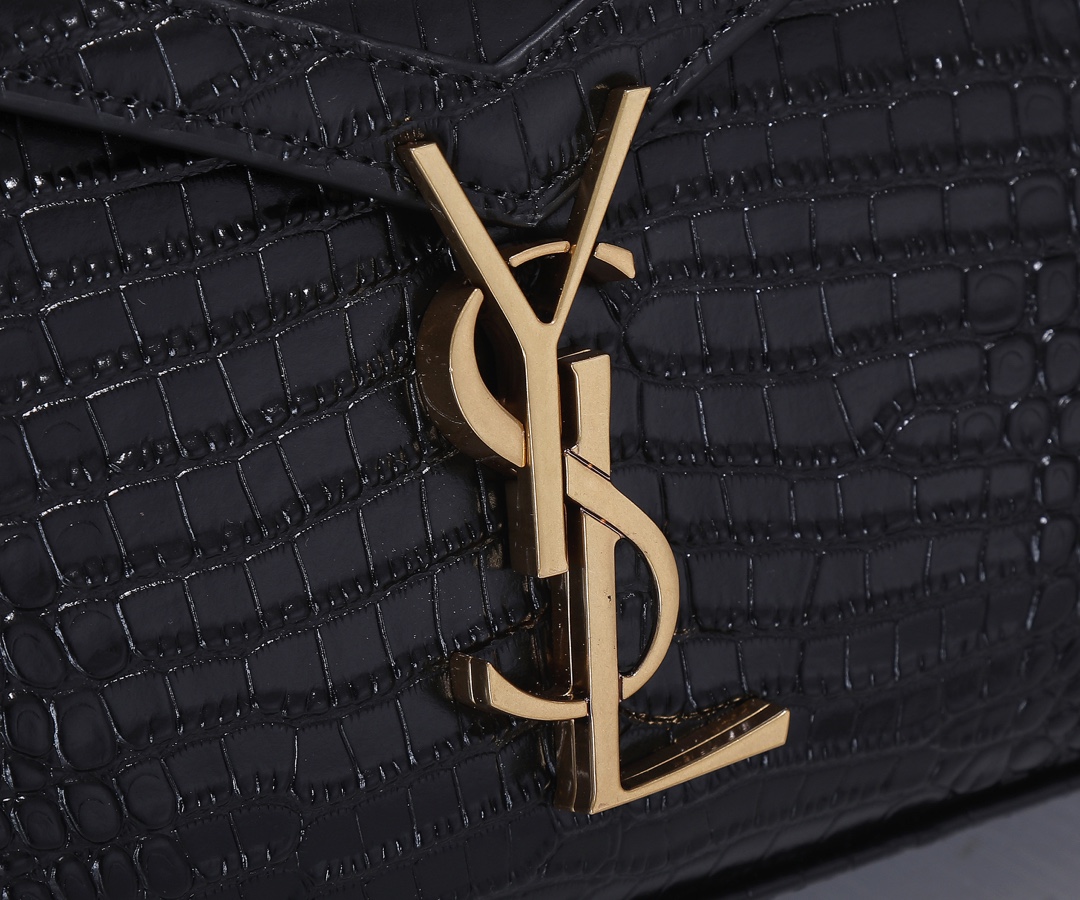 Replica Ysl Cassandra Crocodile Leather Mini Top Handle Bag1:1High-quality replica