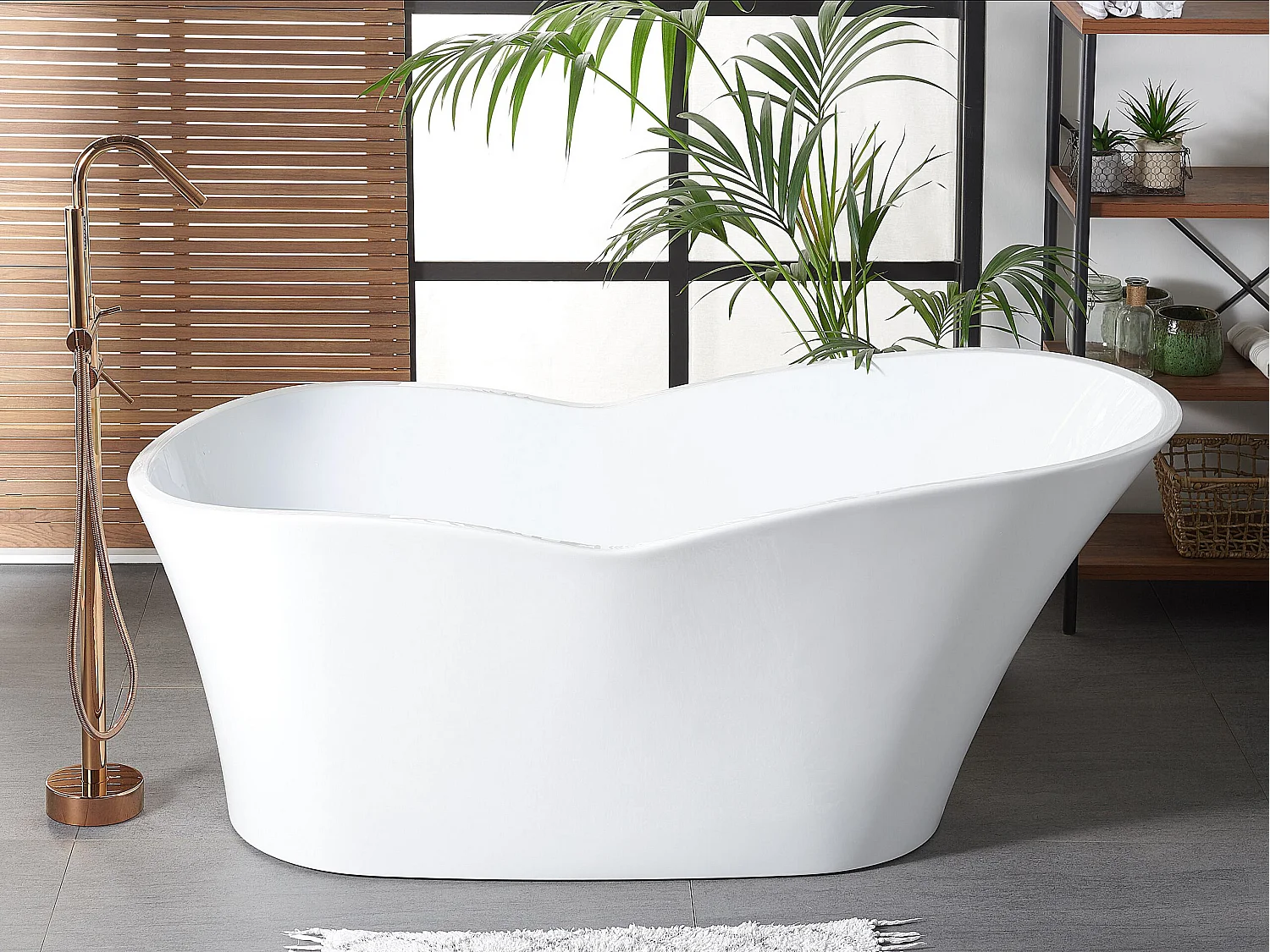 Baignoire îlot DULCINA 170 x 80 cm Blanc