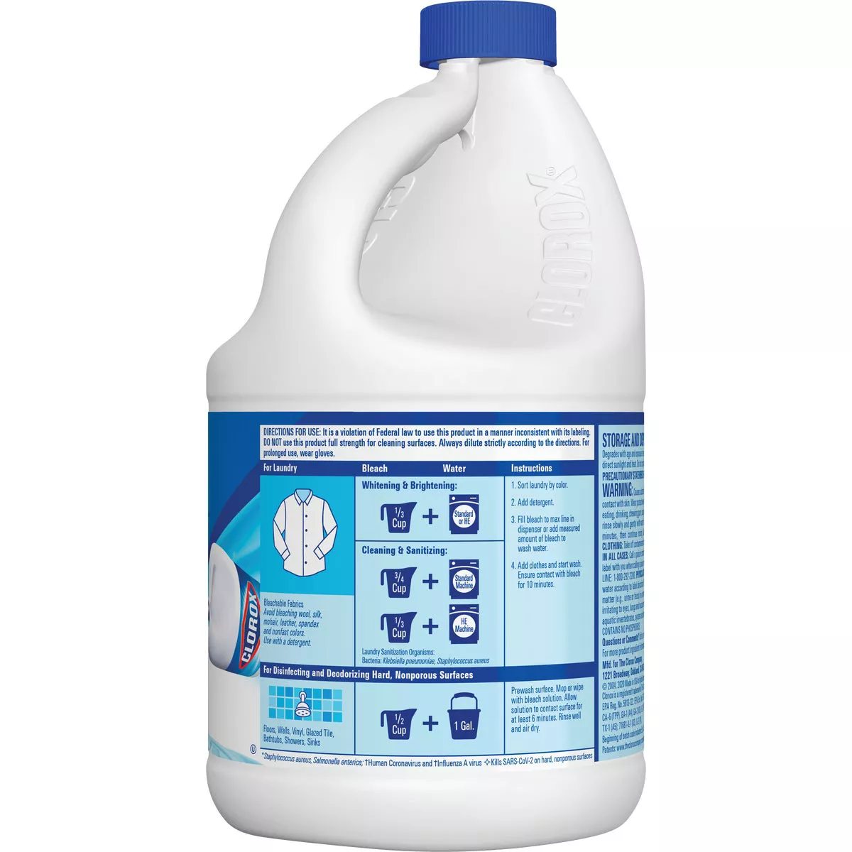 Clorox 77 Oz. Concentrated Splash-Less Liquid Bleach
