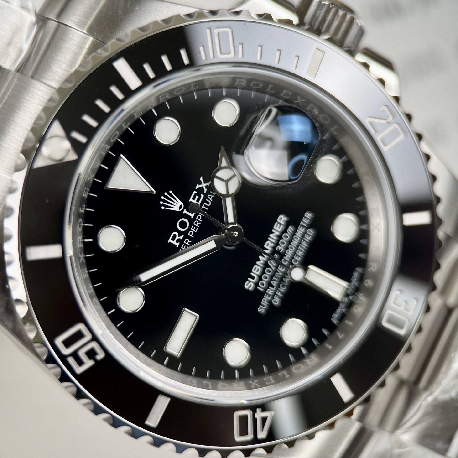 Rolex Submariner High Quality Replica Watch Black Dial EW 40mm - Elite Watch Atelier