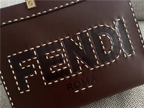 fendi sunshine tote medium brown - Replicaclubs