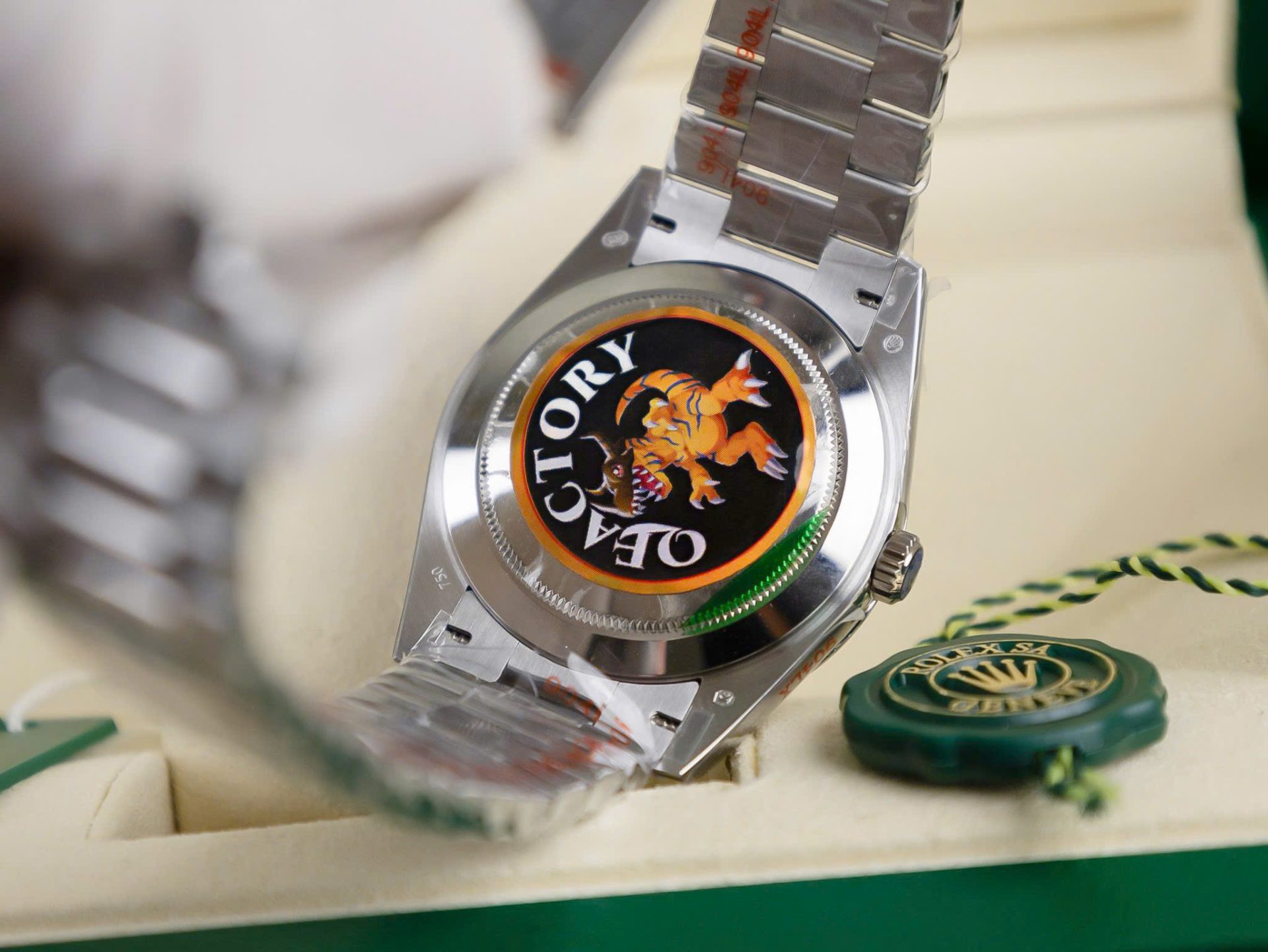 Rolex Day-Date 228239 Replica 11 Watch Dial Blue Ombre Weight 186 Grams QF 40mm - Top club