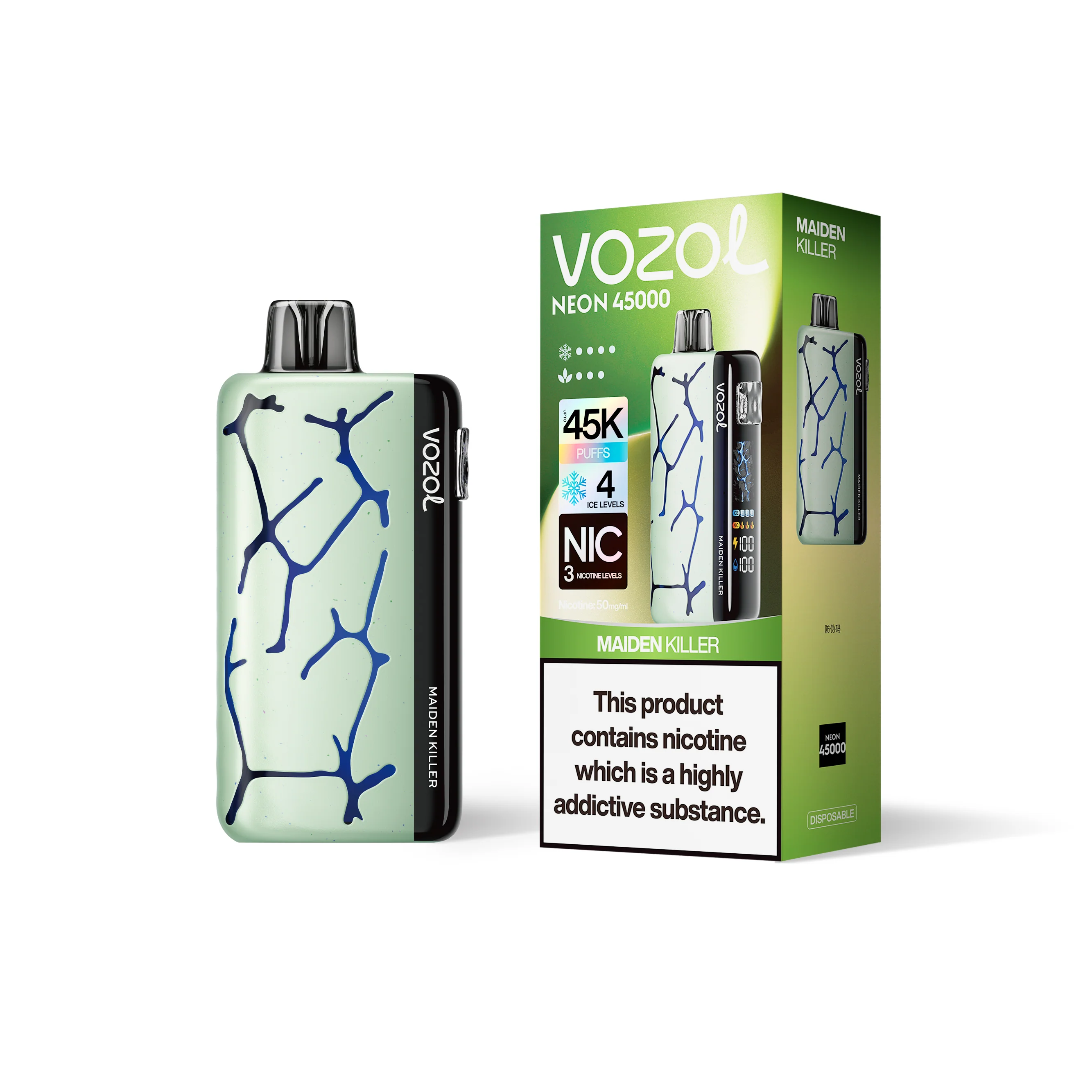 VOZOL NEON 45K vape usa e getta (tutti i gusti)