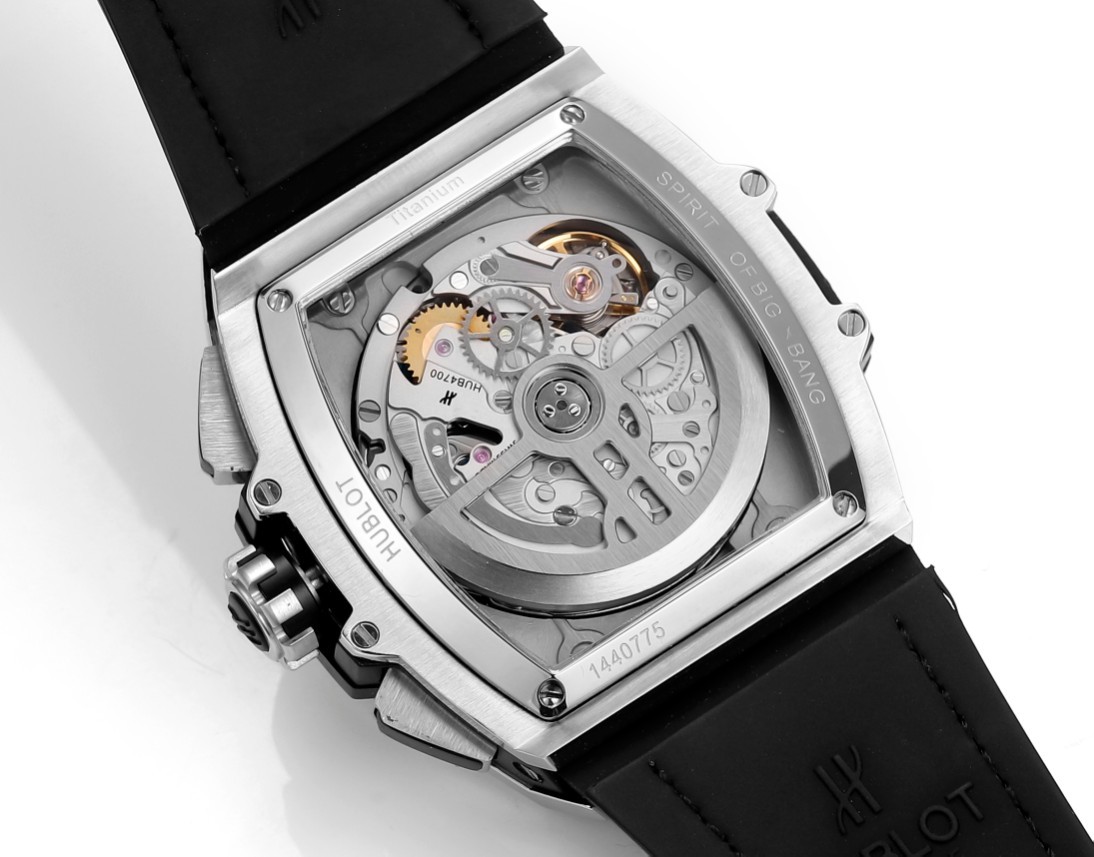 Hublot SPIRIT OF BIG BANG Chronograph, 45 mm Textured rubber strap(1:1 replica) - Top club