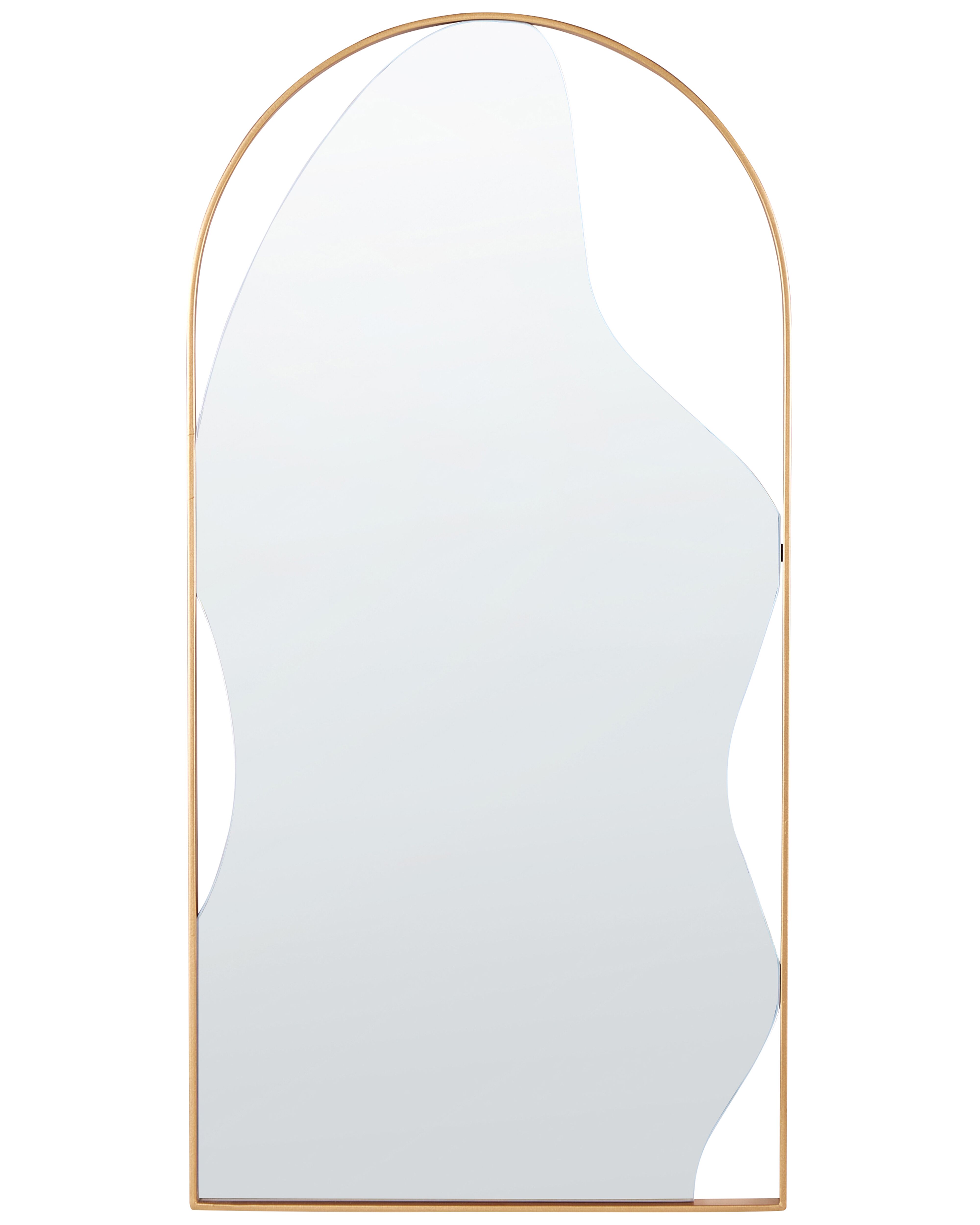 Wall Mirror COLOMBIER 41 cm 81 cm Metal Gold
