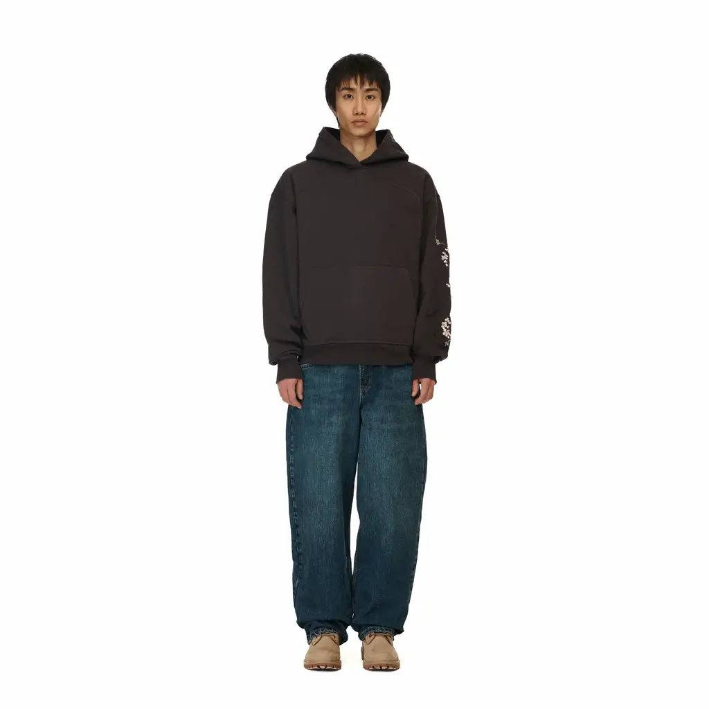 "yakuza" indigo washed Denim