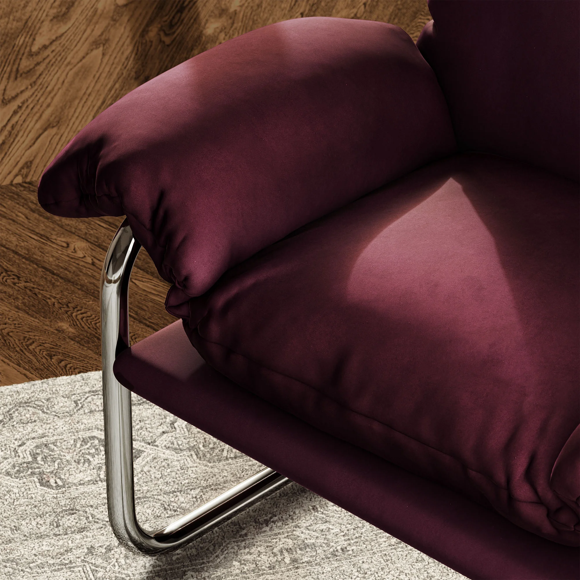 Accent Chair, Brown, Velvet, Living Room Lounge Cafe Lobby Hospitality Restaurant, Modern Contemporary, HB37765 - Image 18