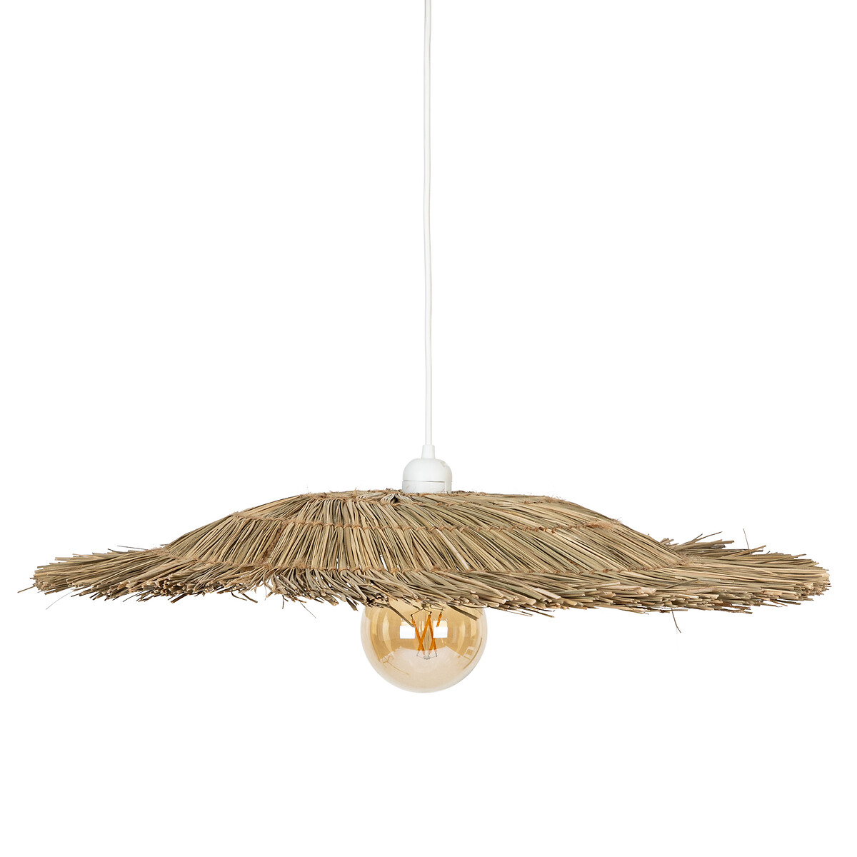 Pendant light "Yoni" Reed, D.58 cm
