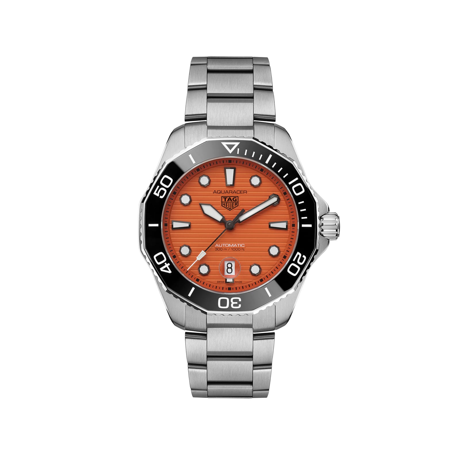 TAG Heuer Replica Watch Aquaracer Professional 300 Orange Diver Automatic 43 mm Steel(1:1 replica) - Top club