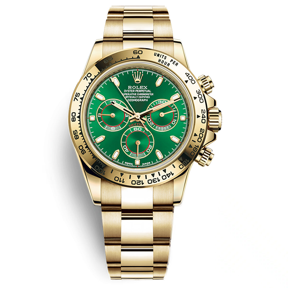 Rolex Cosmograph Daytona 40 mm 18 ct yellow gold Ref# 116508-0013(1:1 replica) - Elite Watch Atelier