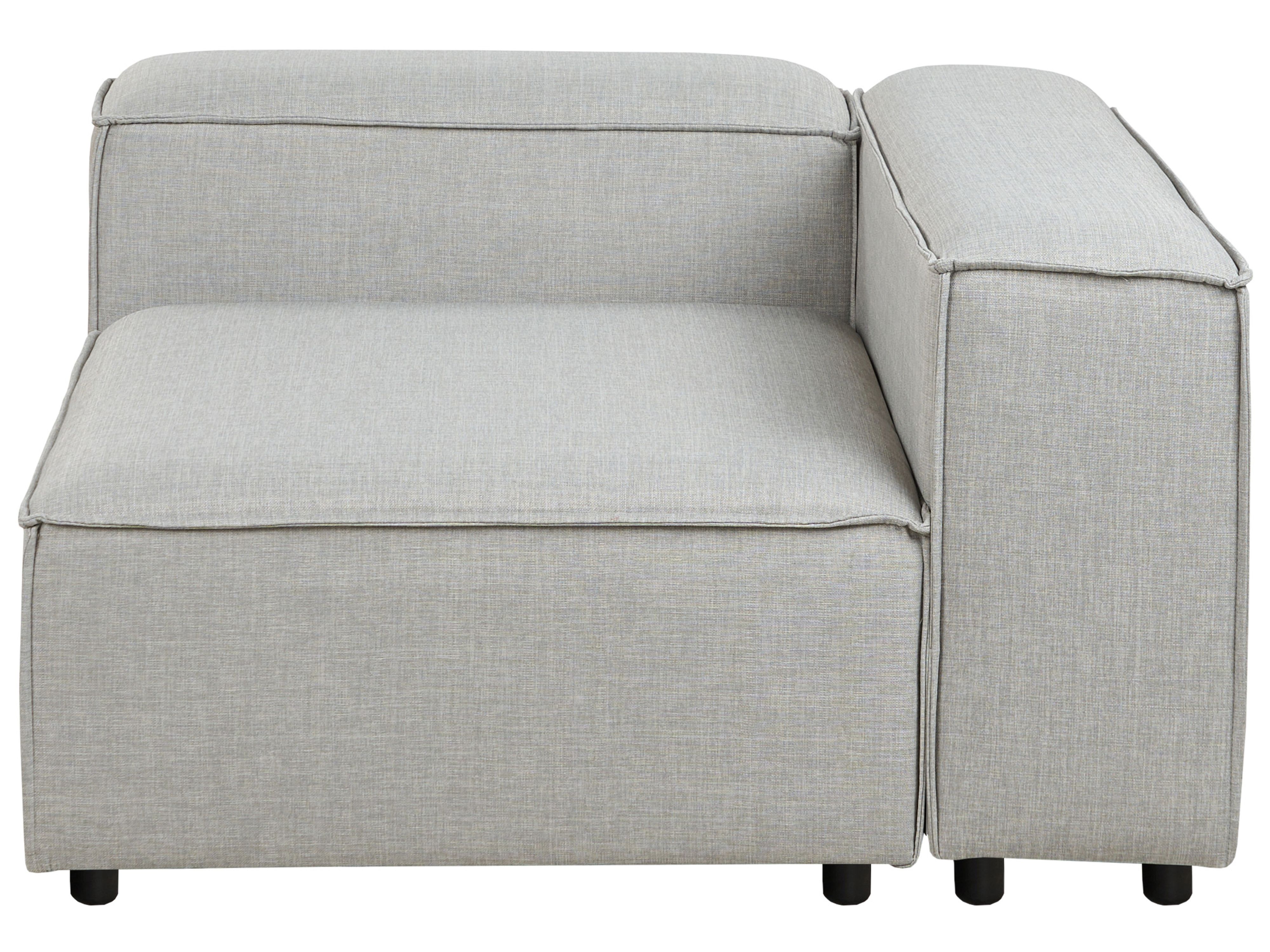 Corner Seat ARDAL Fabric Light Grey Left Hand