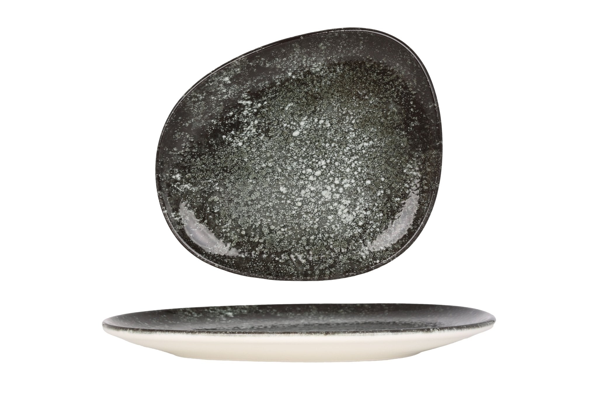 Bonna Gebaksbord - Cosmos - Porselein - 24 cm - set van 6