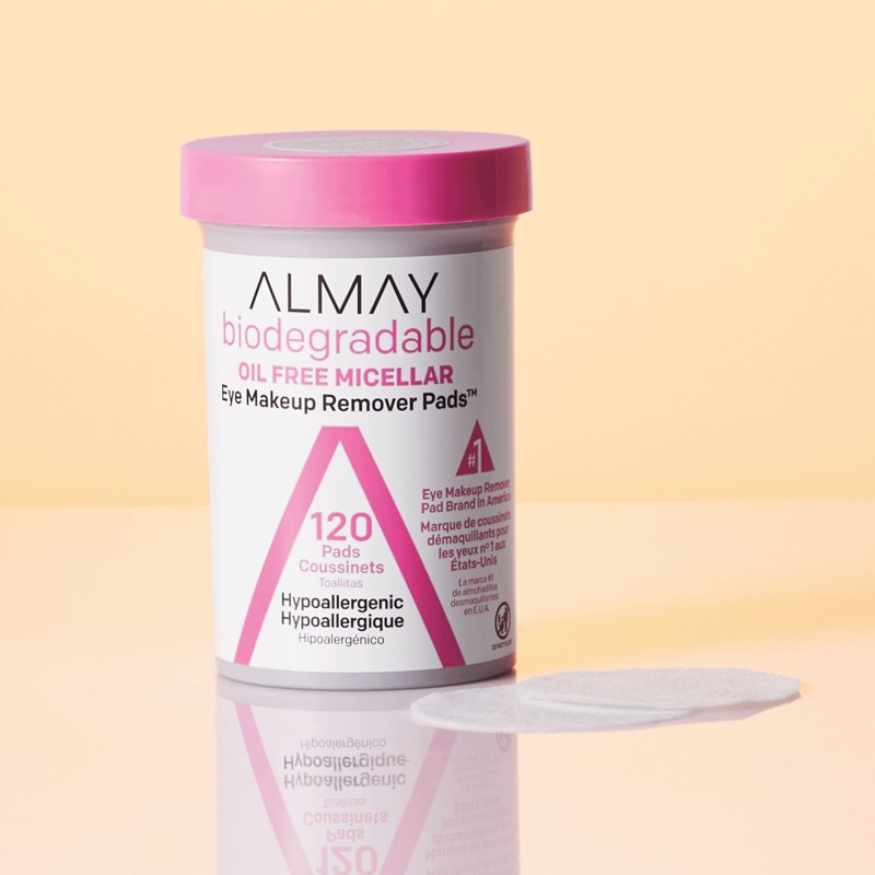 Almay Biodegradable Makeup Remover Pads - MIDNIGHT VELVET CATALOG