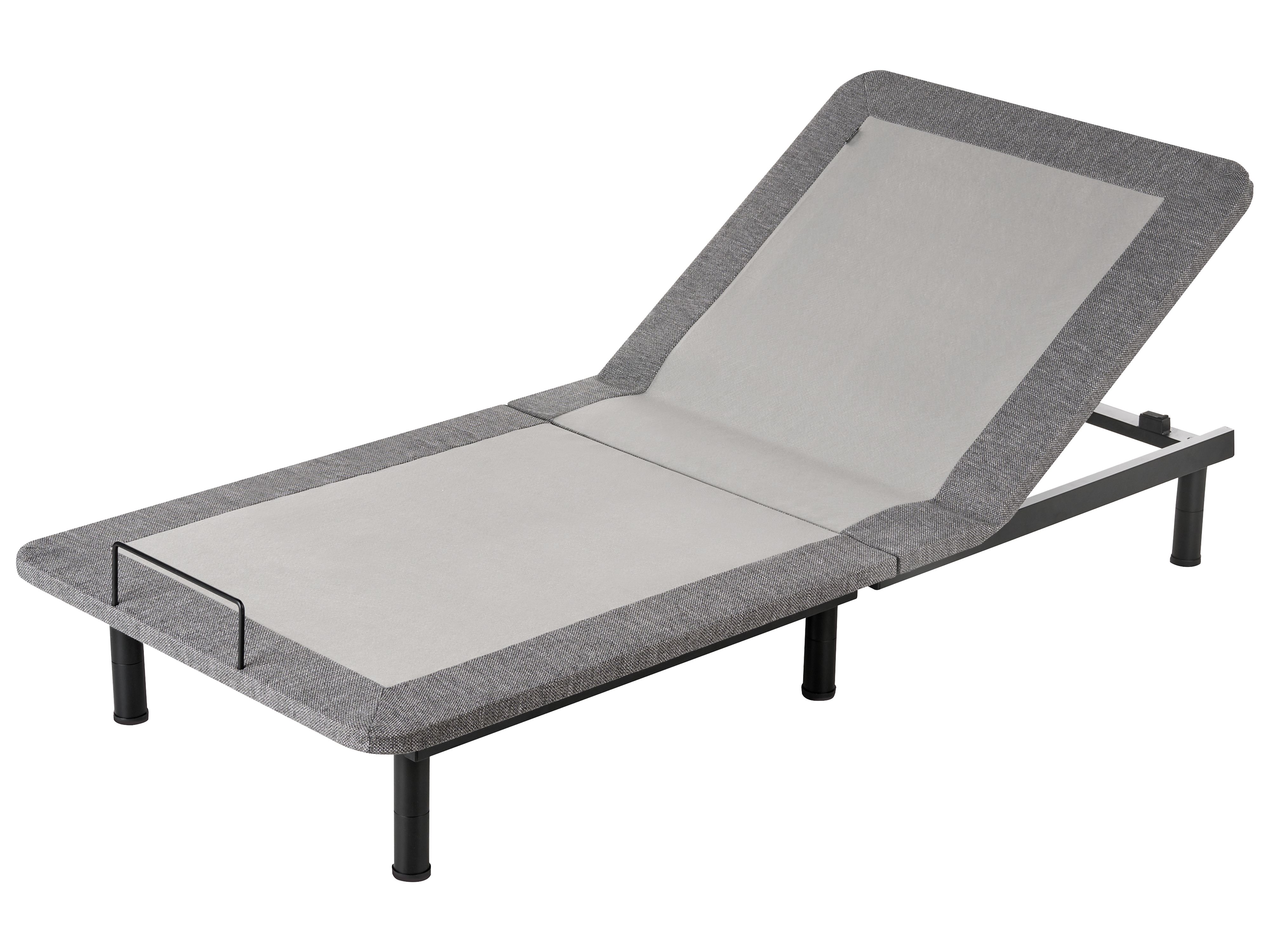 Electric Adjustable Bed Base BRUNOY 90 x 200 cm (EU Single) Grey