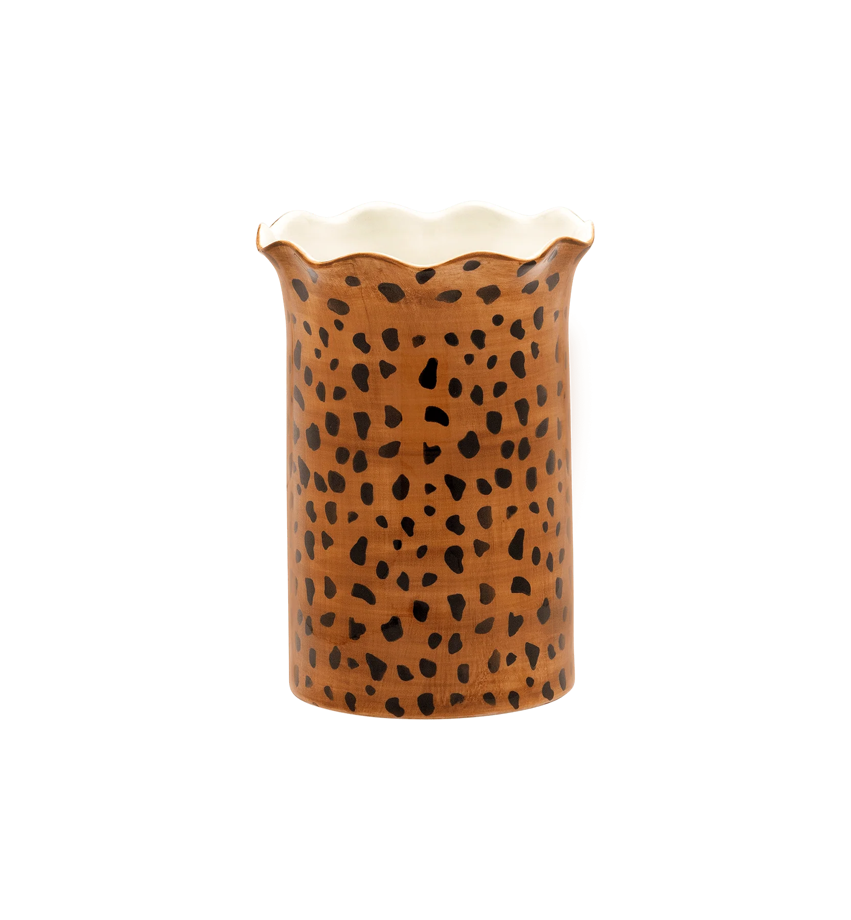 Leopard Vase