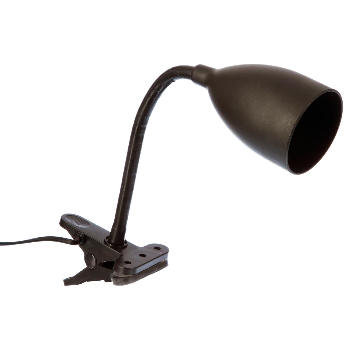 Clamp lamp "Sily" Black, H.43 cm