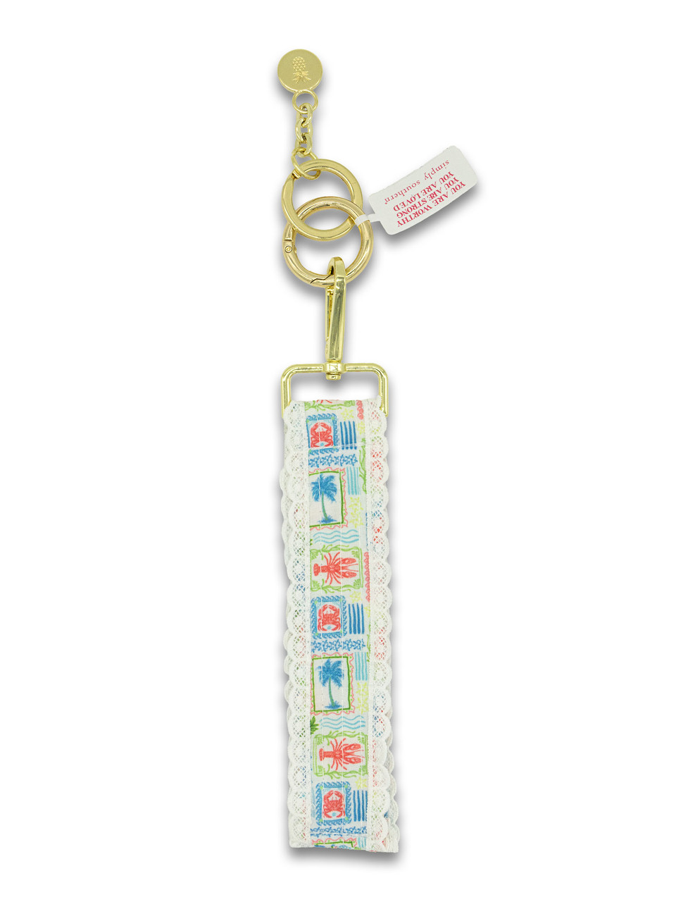 0126-KEYFOB-LACE-SEAPTCH - Simply Southern Outlet