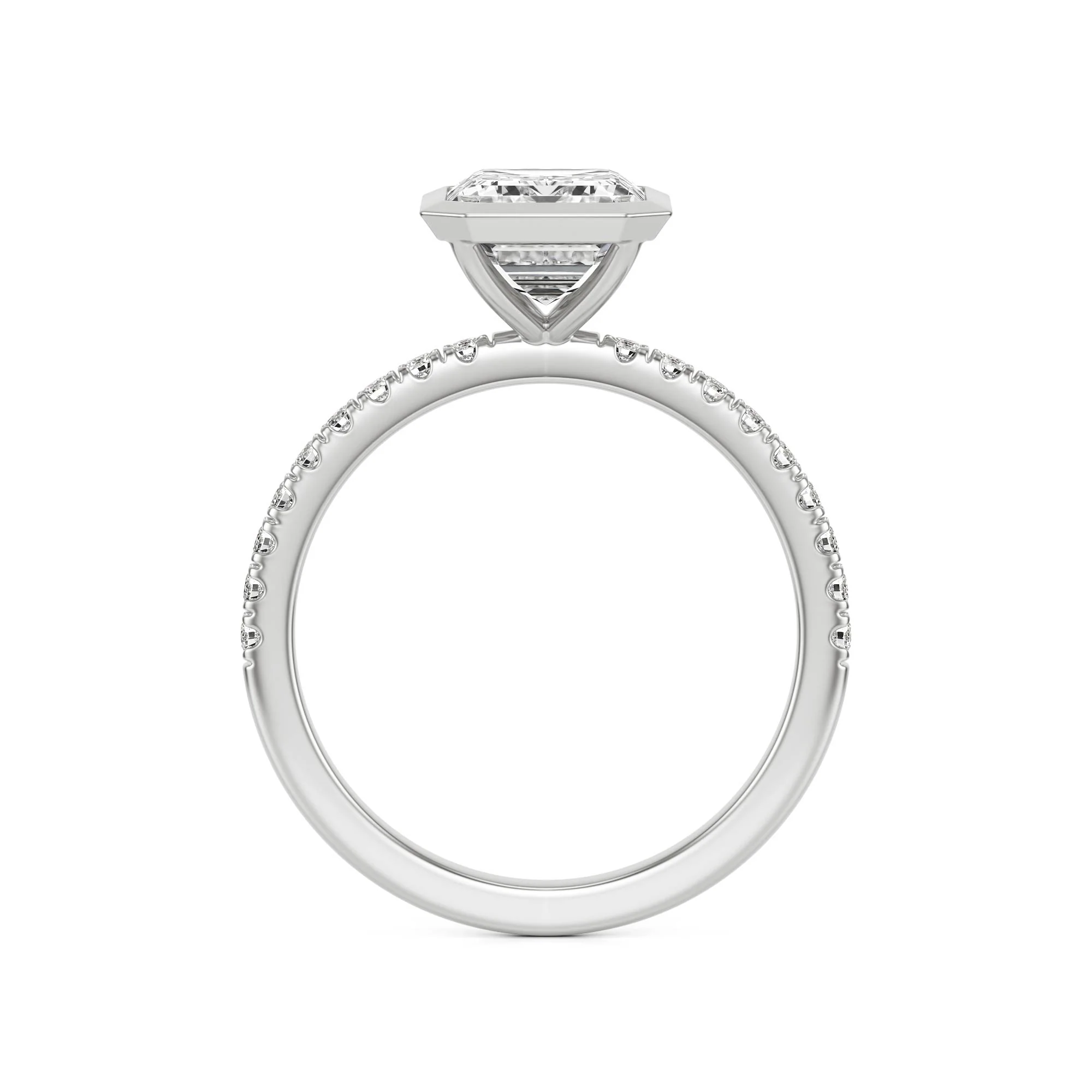 The Emerald Bezel Pavé