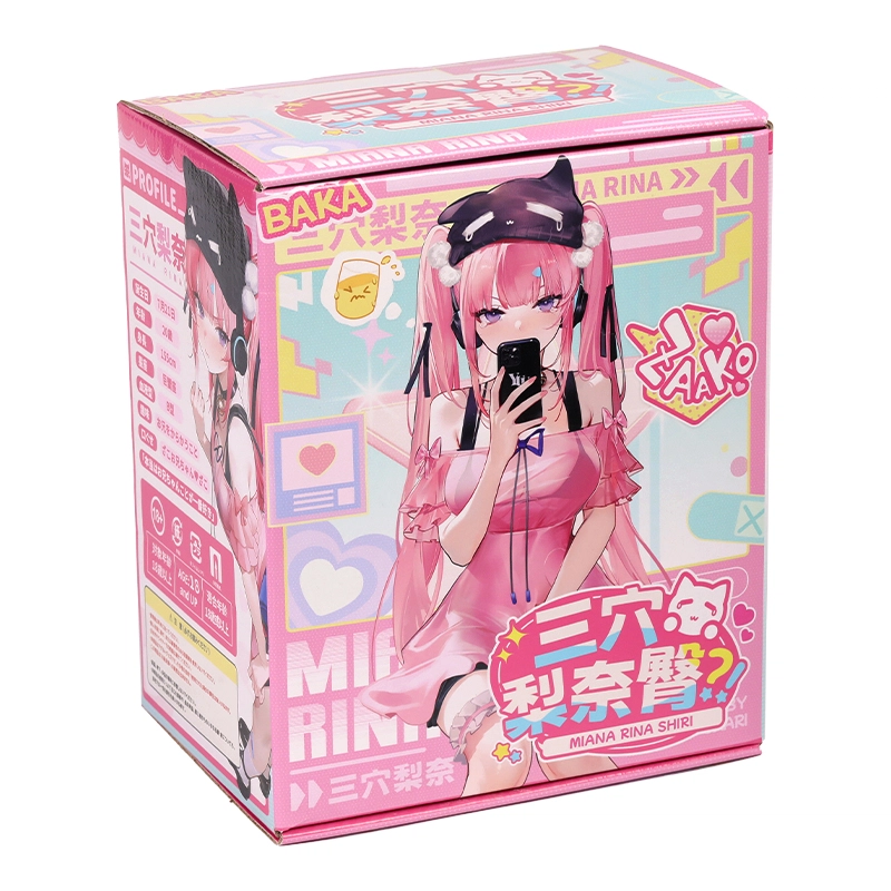 Dr.YUU 3-channel butt masturbator pink anime-style retail packaging
