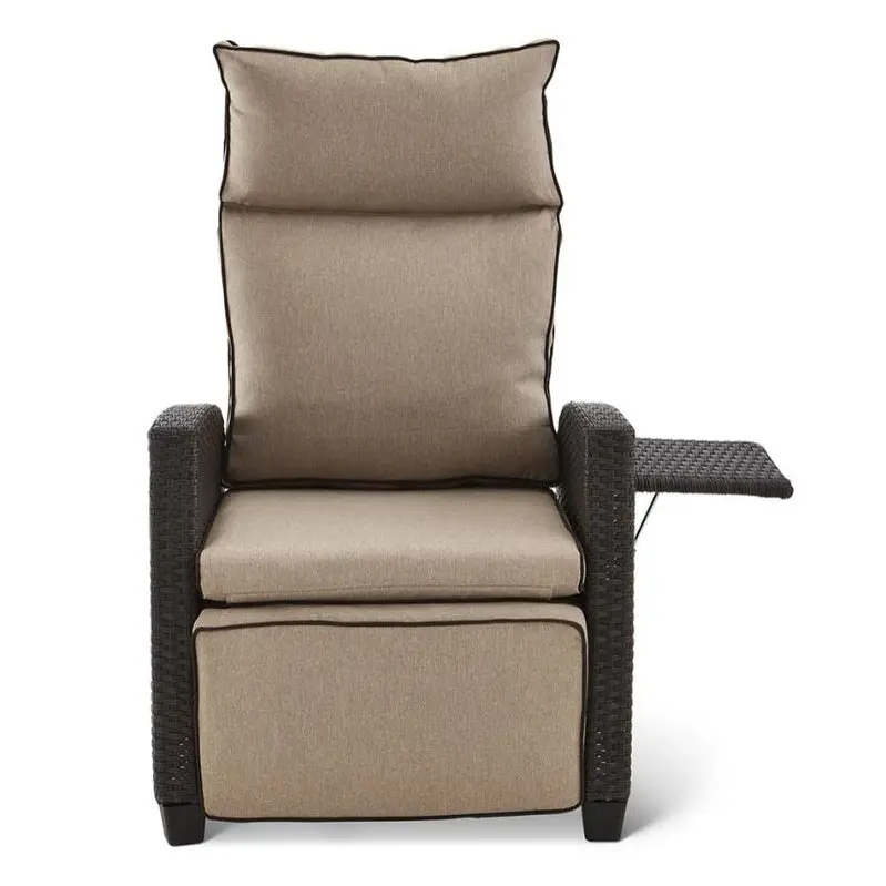 Weatherproof Outdoor Recliner Chair - 330 lbs Capacity, Steel Frame - Image 7 Weatherproof Outdoor Recliner Chair - 330 lbs Capacity, Steel Frame - Image 7