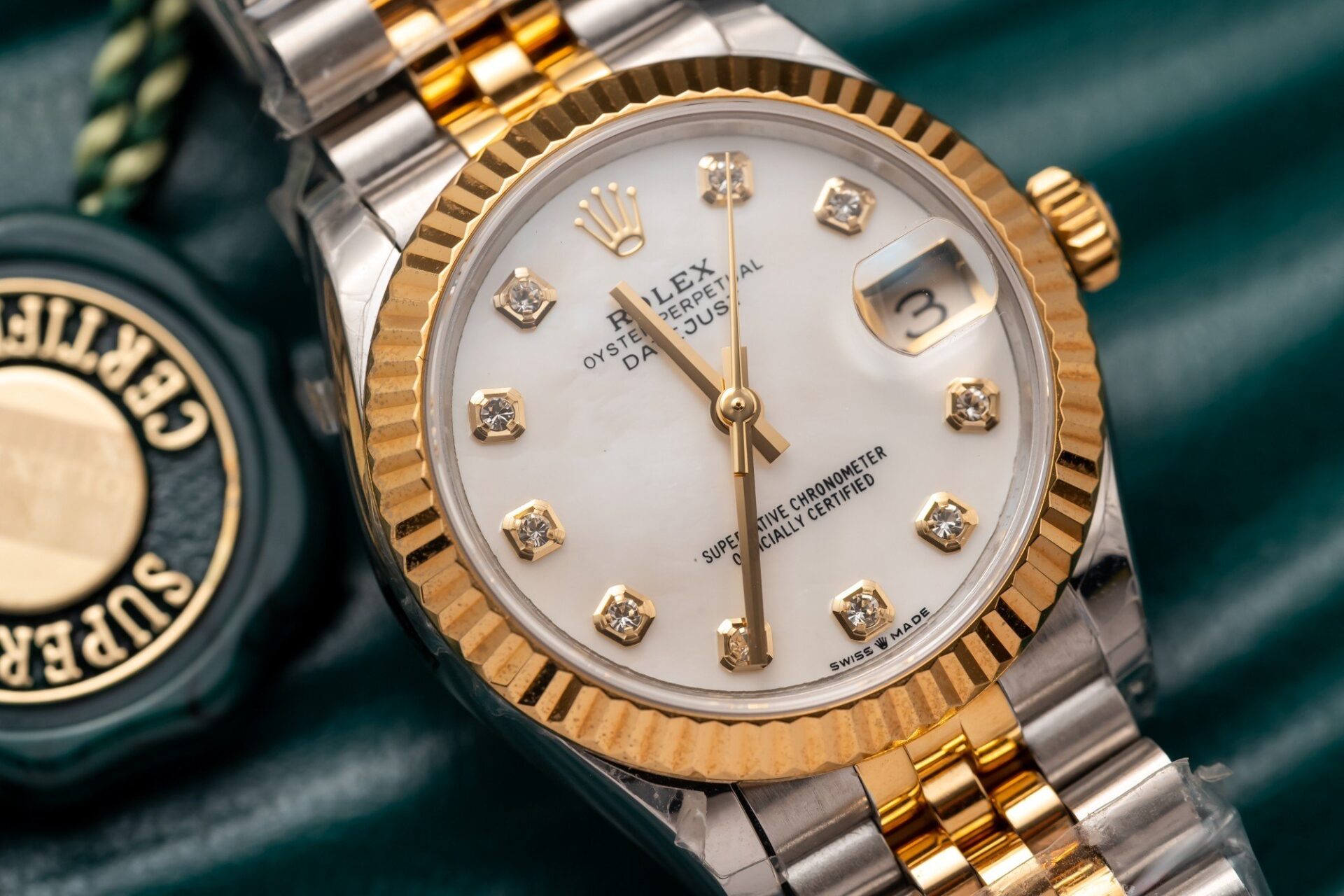 Rolex Clone Watch DateJust 278271 Demi Gold Jubilee Strap 31mm - Top club