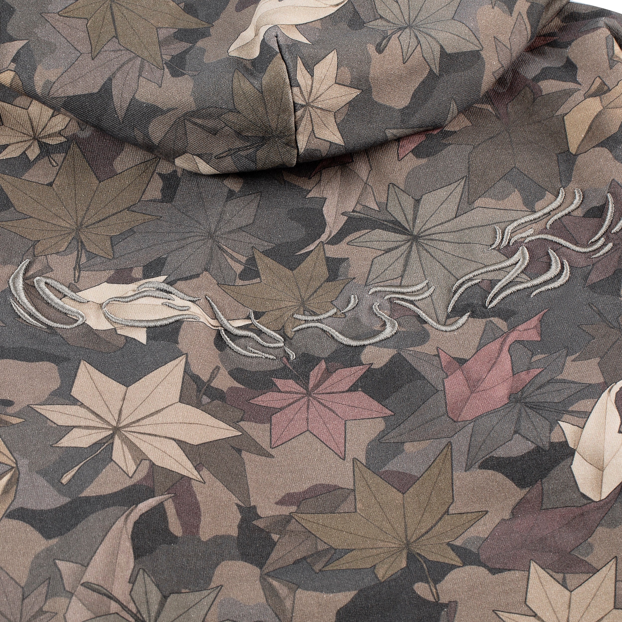 "origami" Hoodie printed camo