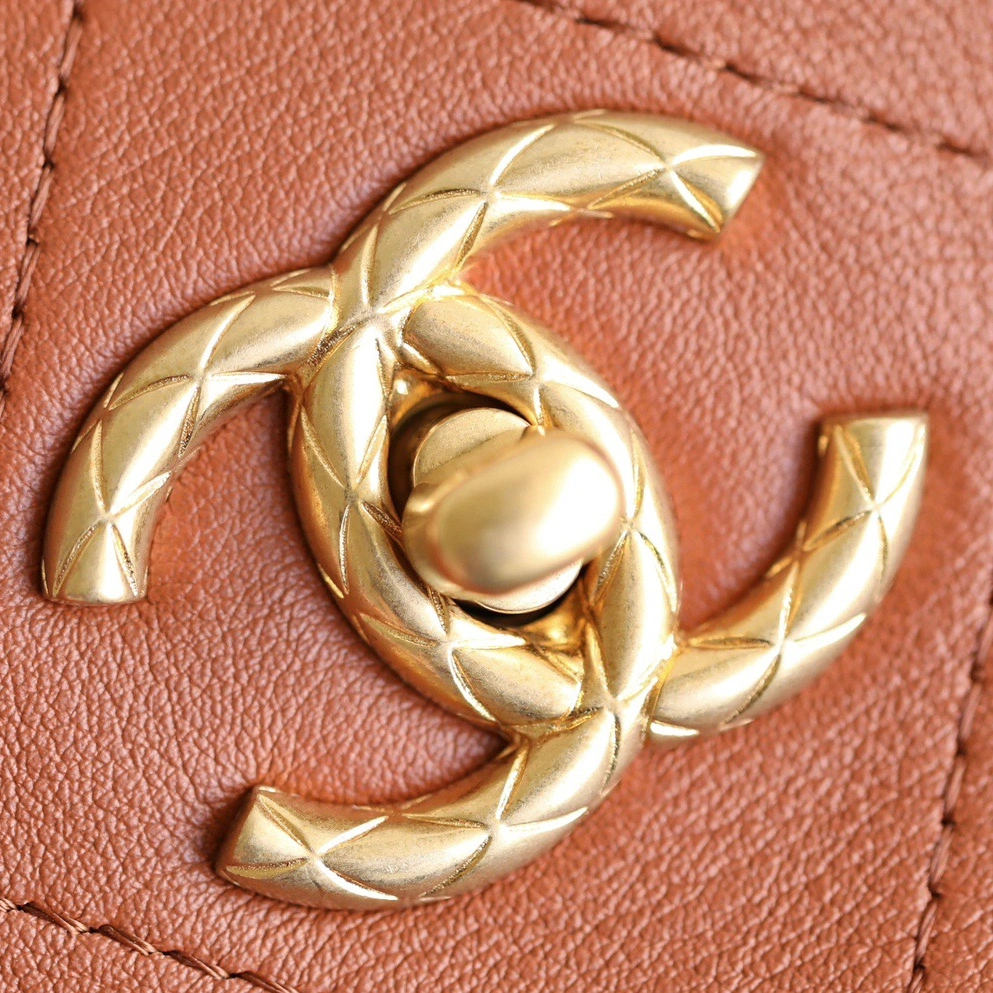 Original Chanel 23A Caramel Handbag – 1:1 Custom Replica Tote & Shoulder Bag1:1High-quality replica