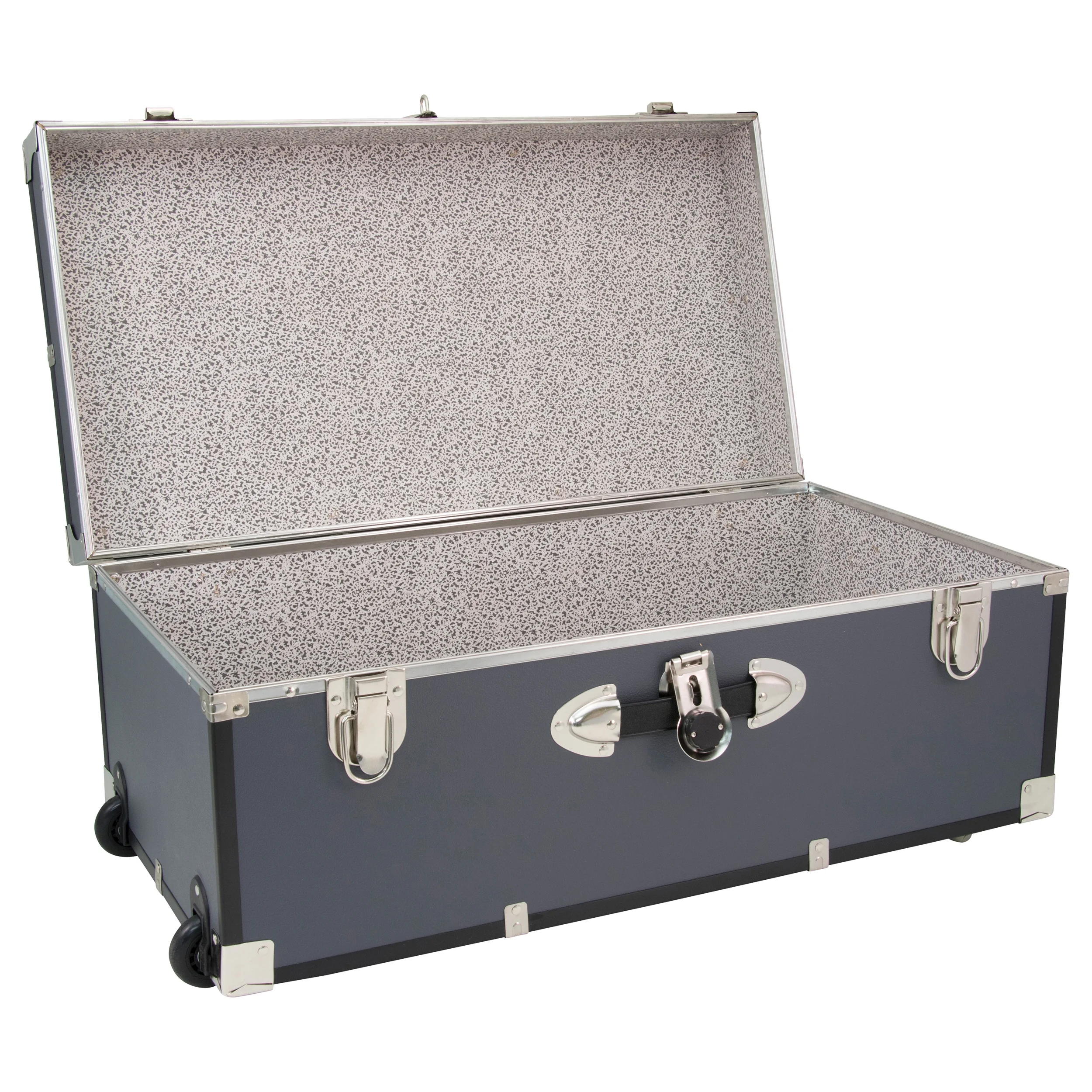 Seward Collegiate Collection Footlocker Trunk with Wheels - Image 15