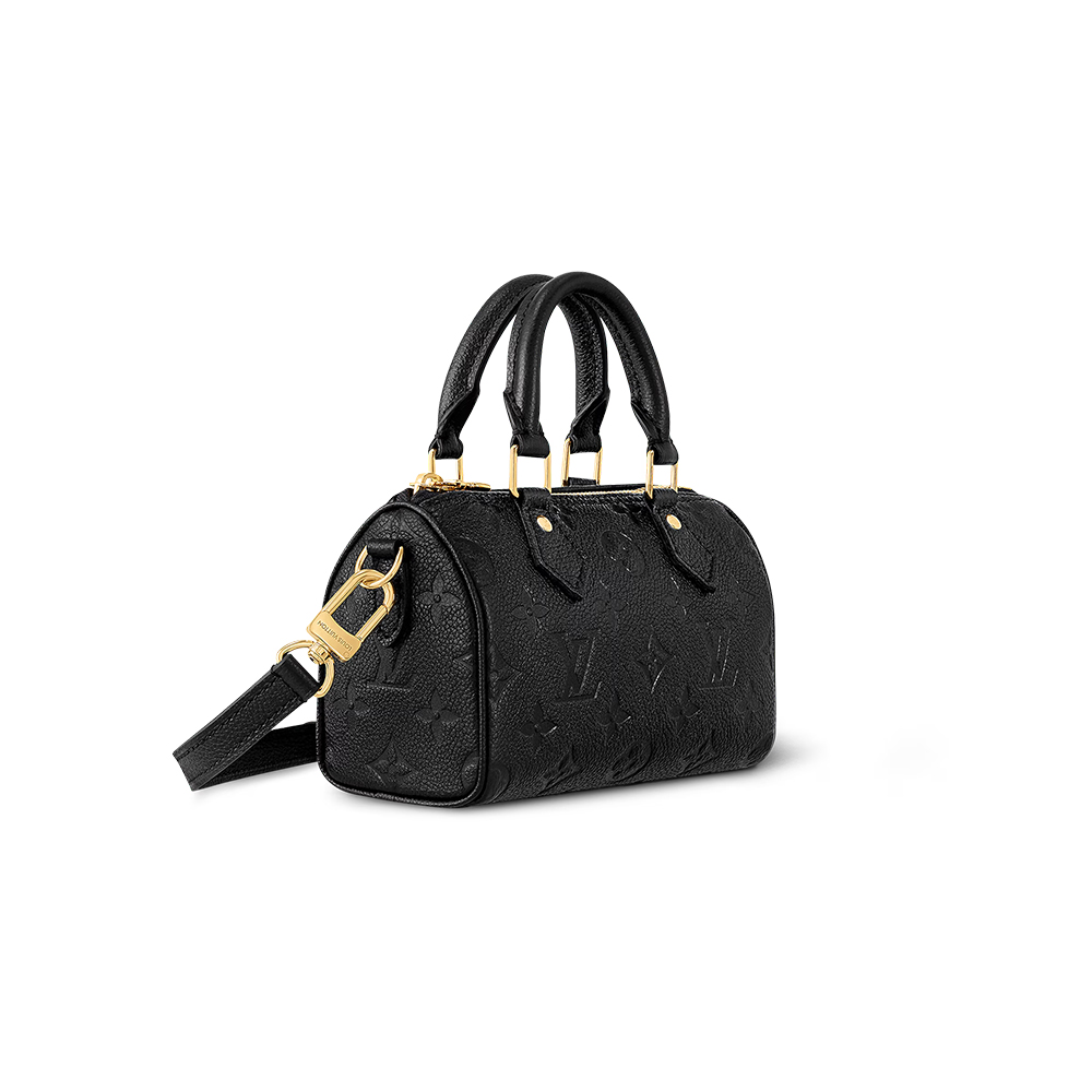 Louis Vuitton Nano Speedy Monogram Empreinte Leather1:1High-quality replica