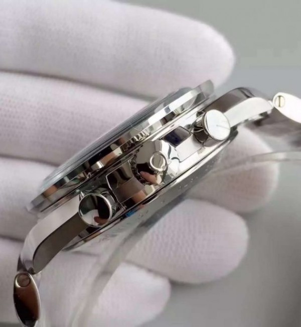 Replica Omega Speedmaster Apollo 17 40th anniversary Gray Dial SS Bracelet Manual Winding - Top club