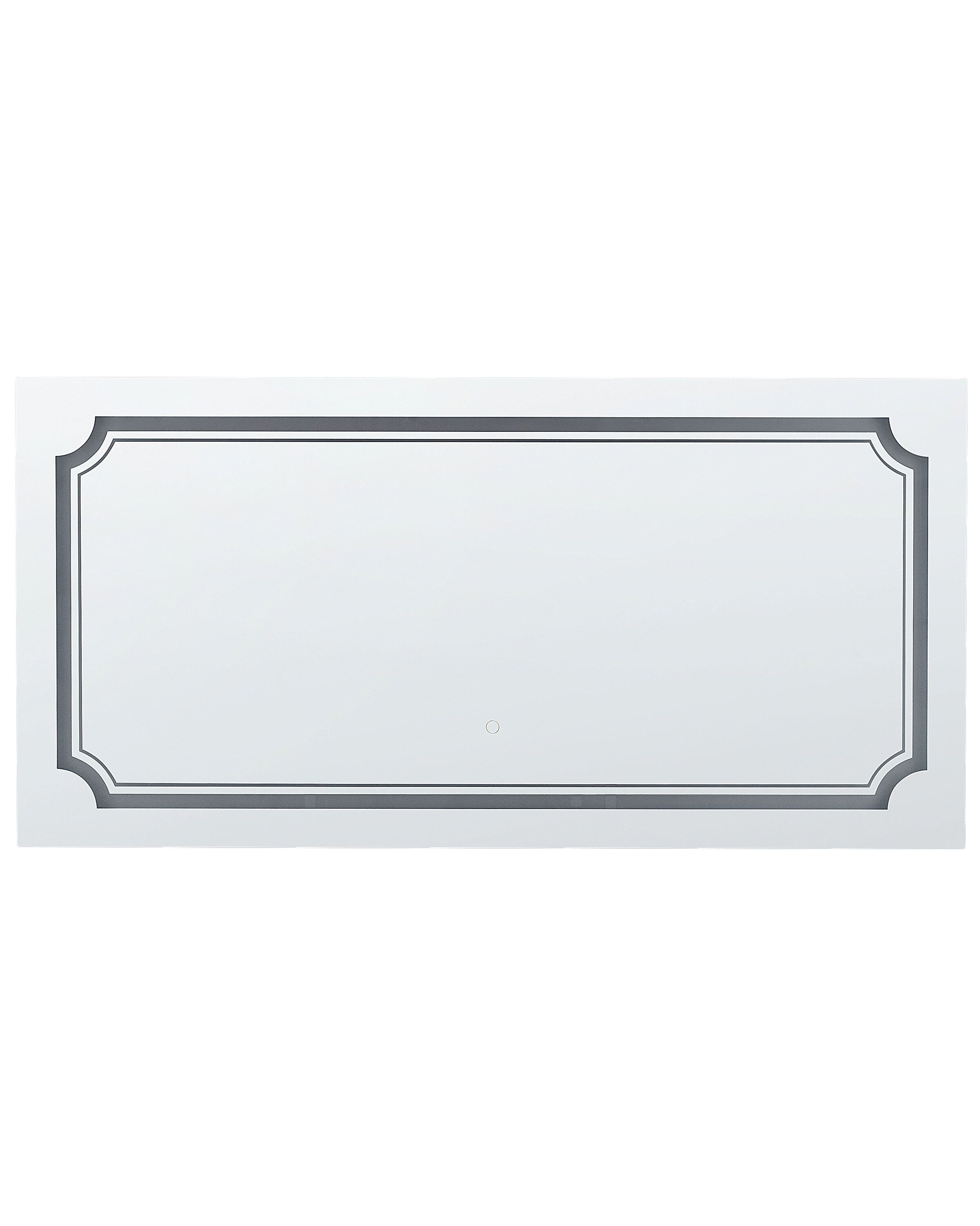 LED Bathroom Mirror ARROMACHNES 120 cm 60 cm Silver